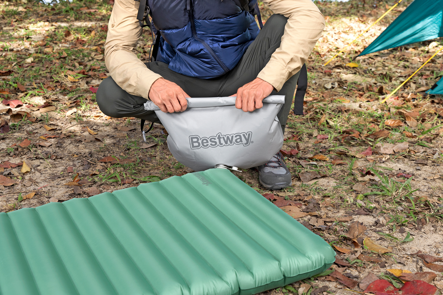 aufblasbare Single-Isomatte AdventuRest™ 188 x 58,5 x 7,5 cm