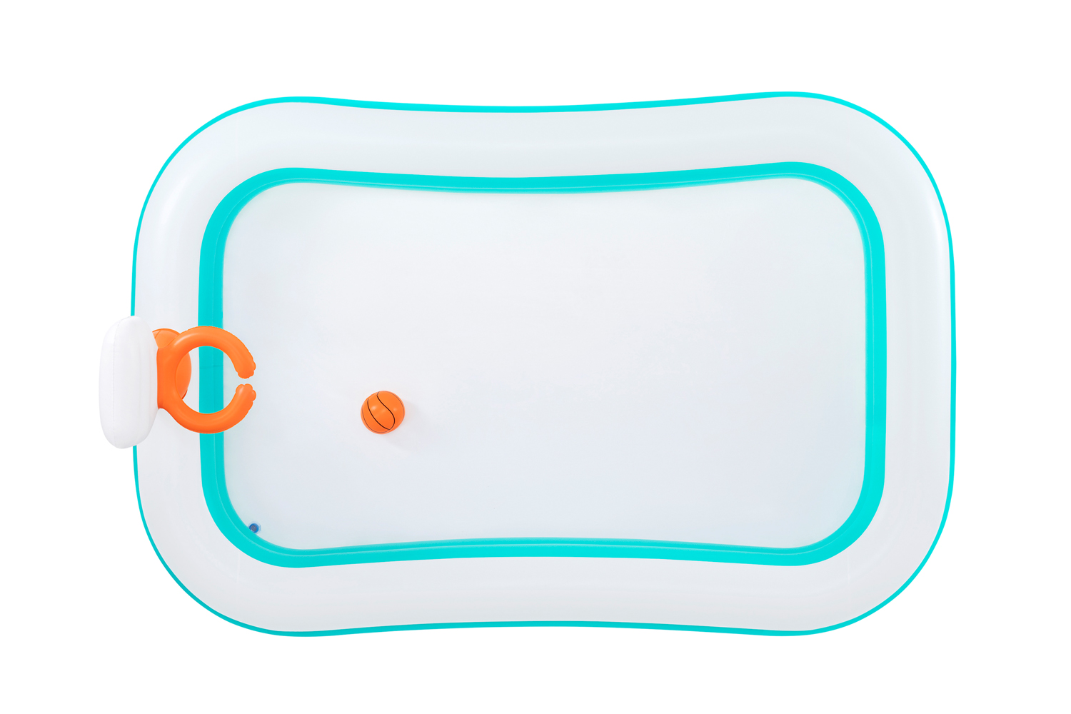 Family Pool Dunk N' Splash™ mit Basketballkörben 251 x 168 x 102 cm