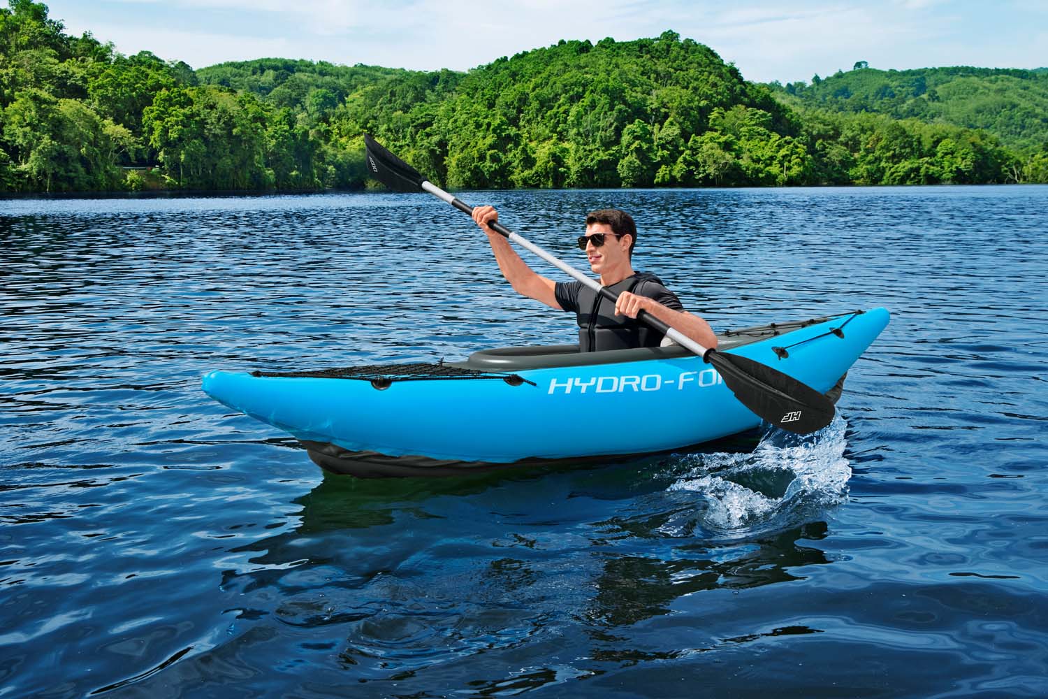 Hydro-Force™ Kajak-Set Cove Champion™ X1 275 x 81 x 45 cm