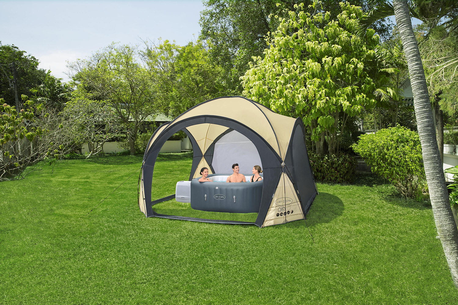 LAY-Z-SPA® Xtras Pavillon 390 x 390 x 255 cm