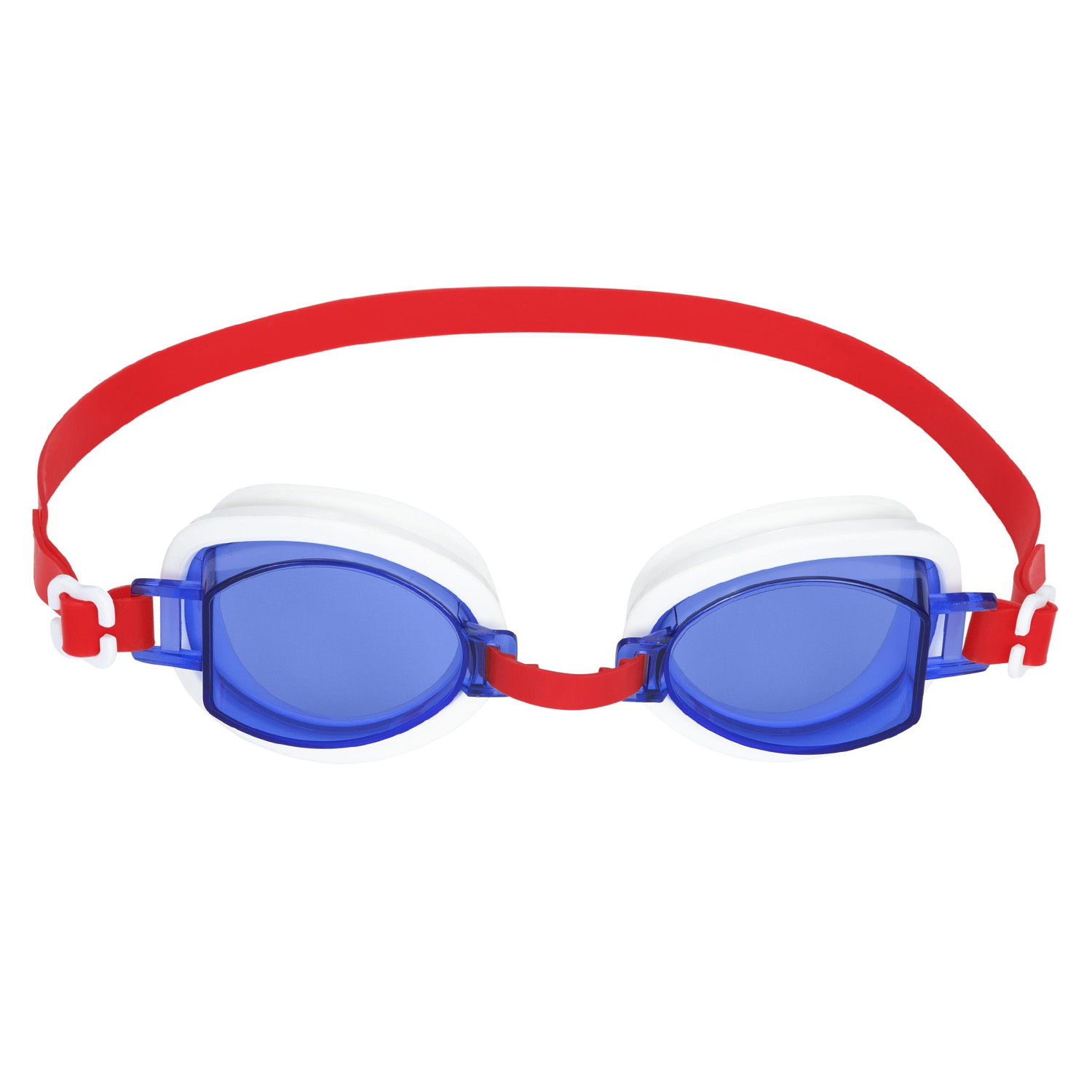 Aqua Burst Essential™ Schwimmbrille ab 7 Jahren, Blau / Rot