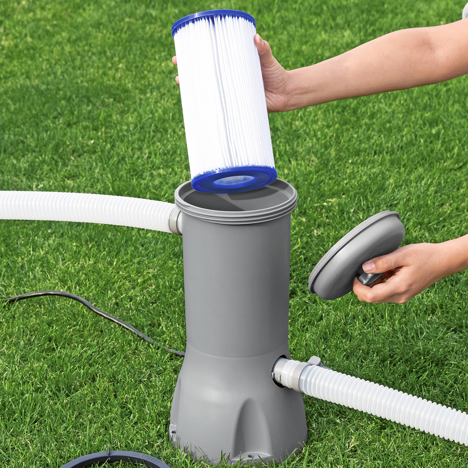 Flowclear™ Filterkartusche Gr. III, 10,6 x 20,3 cm Flowclear™ Filterkartusche Gr. III, 10,6 x 20,3 cm