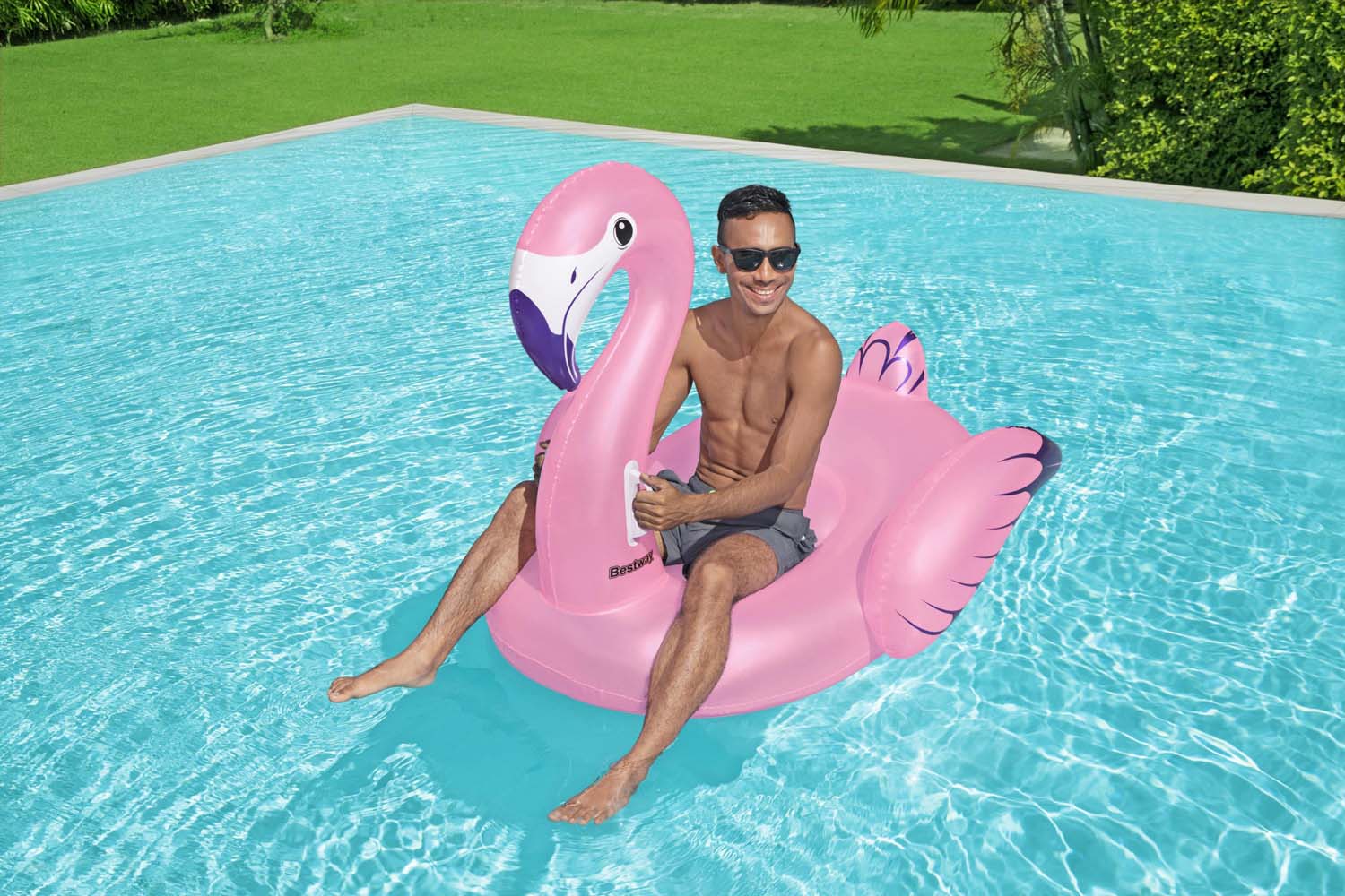 Schwimmtier Luxury Flamingo 153 x 143 cm