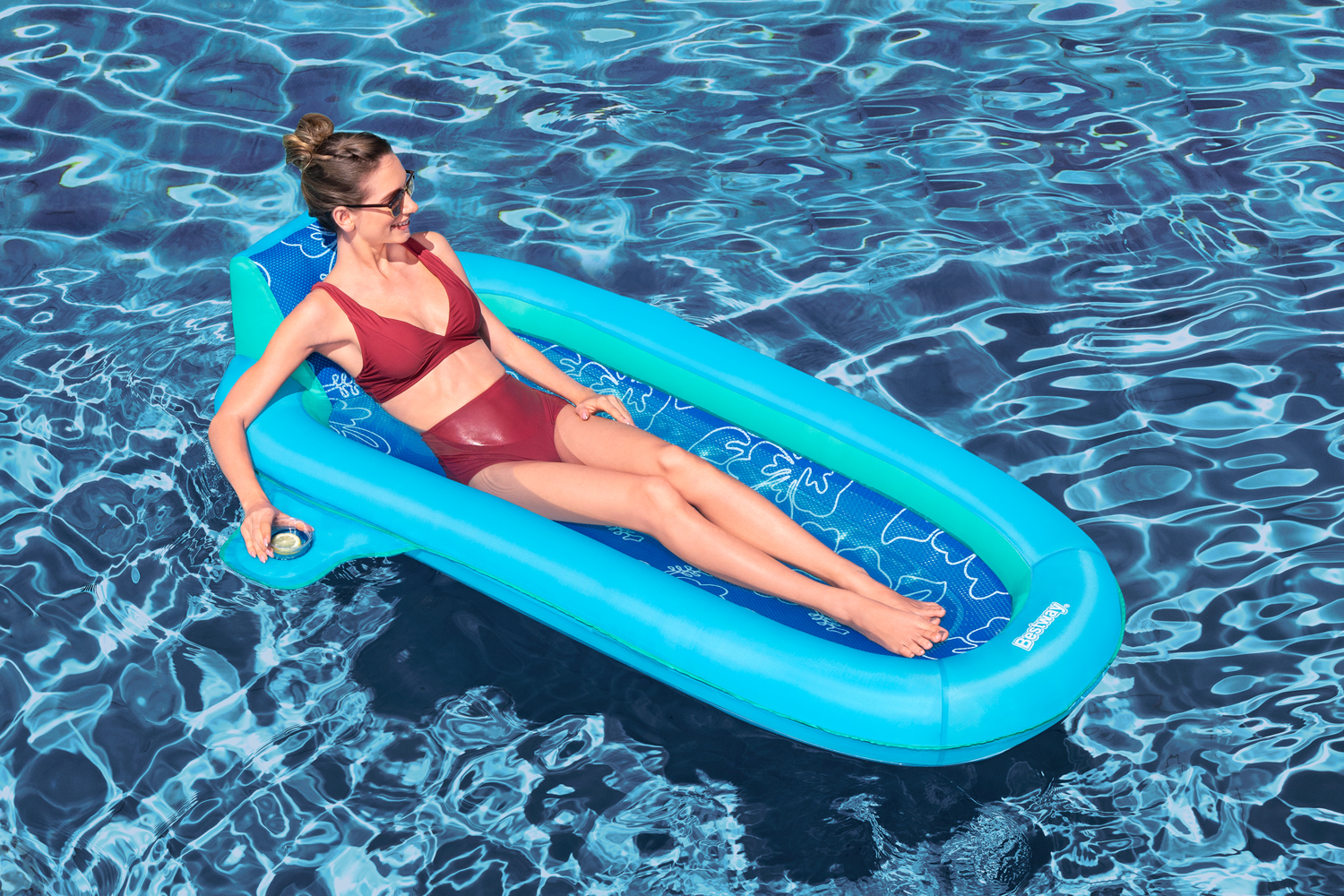 Poolmatte Flex 'n Fold™ 188 x 98 x 38 cm