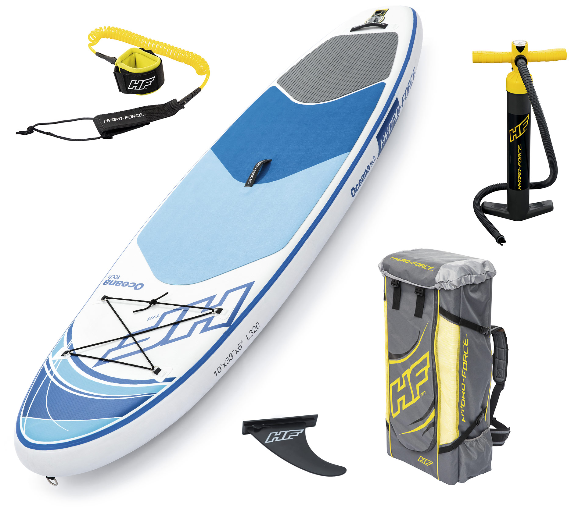Bestway® Hydro Force® SUP Allround Board-Set Oceana Tech™ 305 x 84 x 15 cm