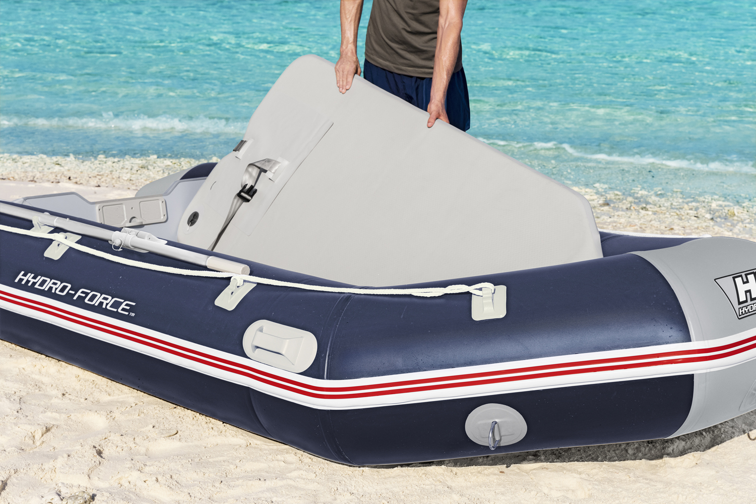 Hydro-Force™ Sportboot Komplett-Set Mirovia Pro™ 330 x 162 x 44 cm