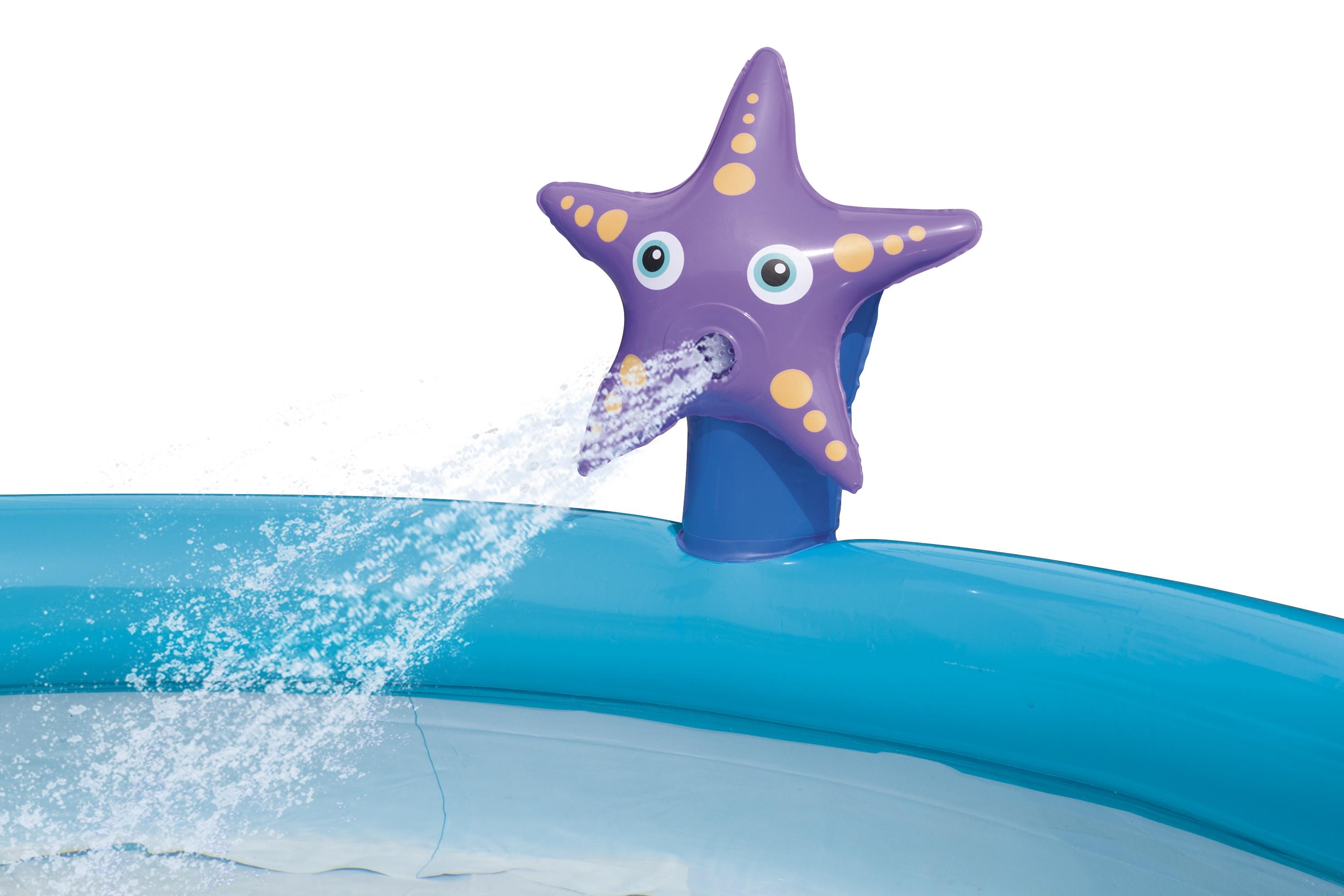 Bestway® 5' x 15"/1.52m x 38cm My First Fast Set Spray Pool Bestway® 5' x 15"/1.52m x 38cm My First Fast Set Spray Pool