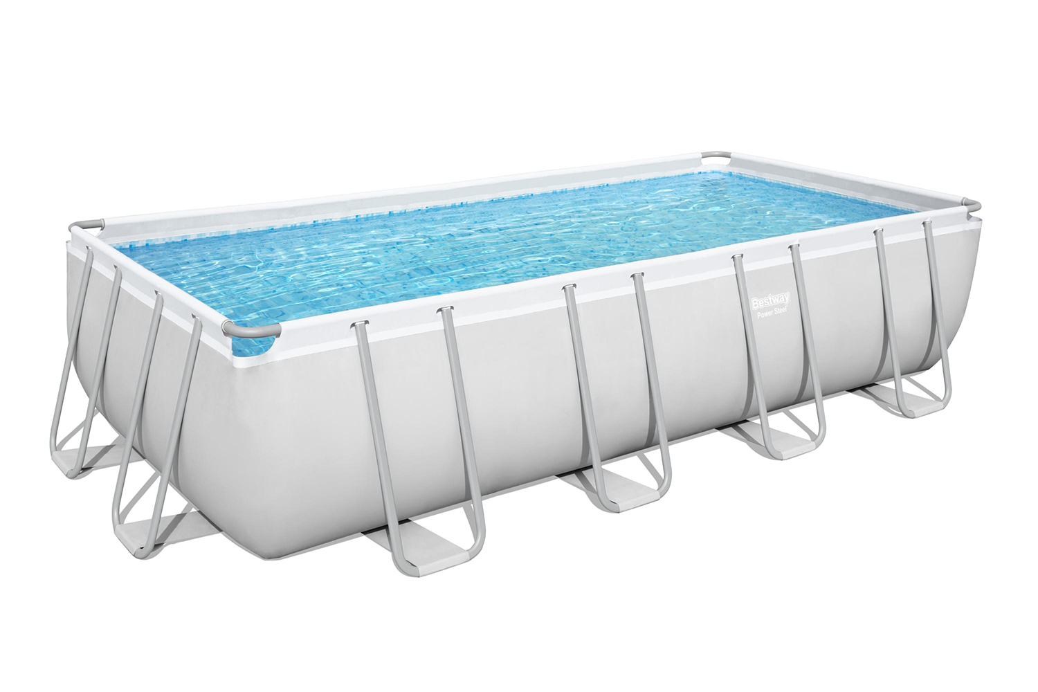 Power Steel 16' x 8' x 48"/4.88m x 2.44m x 1.22m Rectangular Pool
