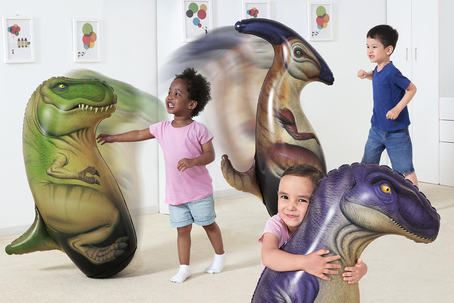 Bop Bags™ Spiel Schlagsack Dinosaurier, sortiert