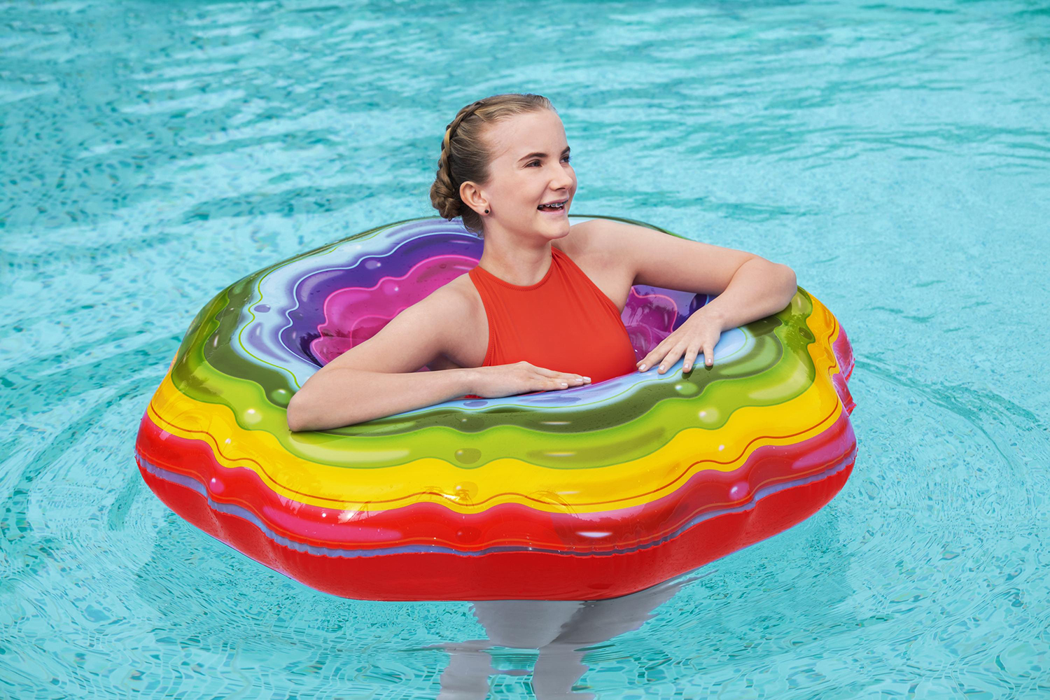 Schwimmring Rainbow Ribbon™ Ø 106 x 27 cm