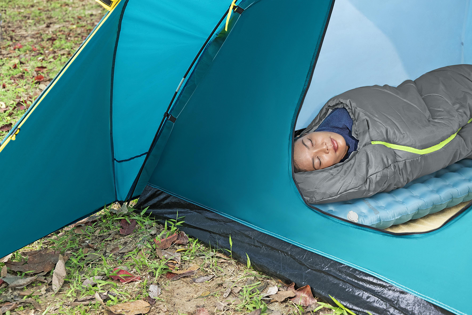 aufblasbare Single-Isomatte AlpineLite™ für Mumienschlafsäcke 183 x 51 x 7,5 cm