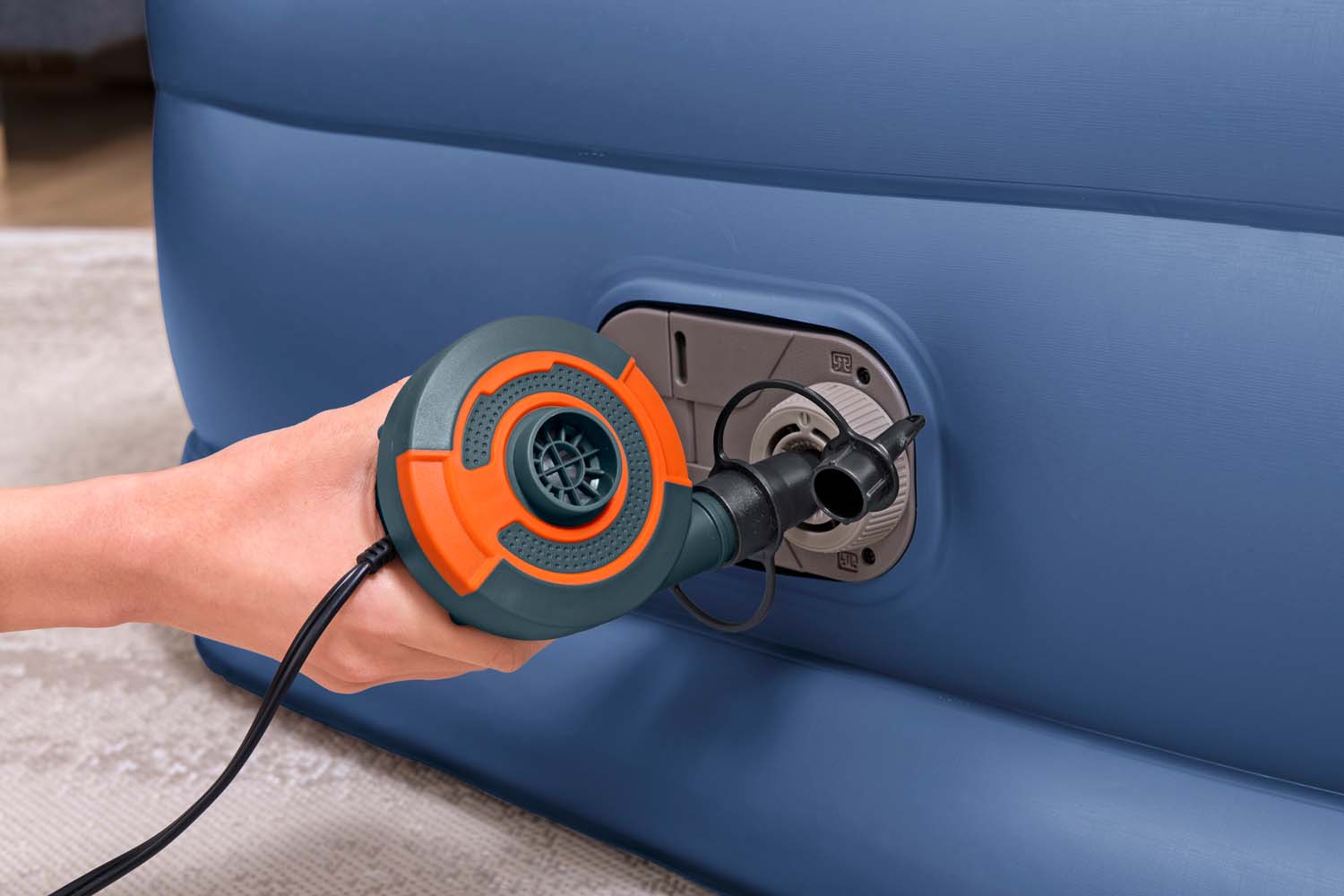 TriTech™ Single-Luftbett mit integrierter Elektropumpe 191 x 97 x 46 cm