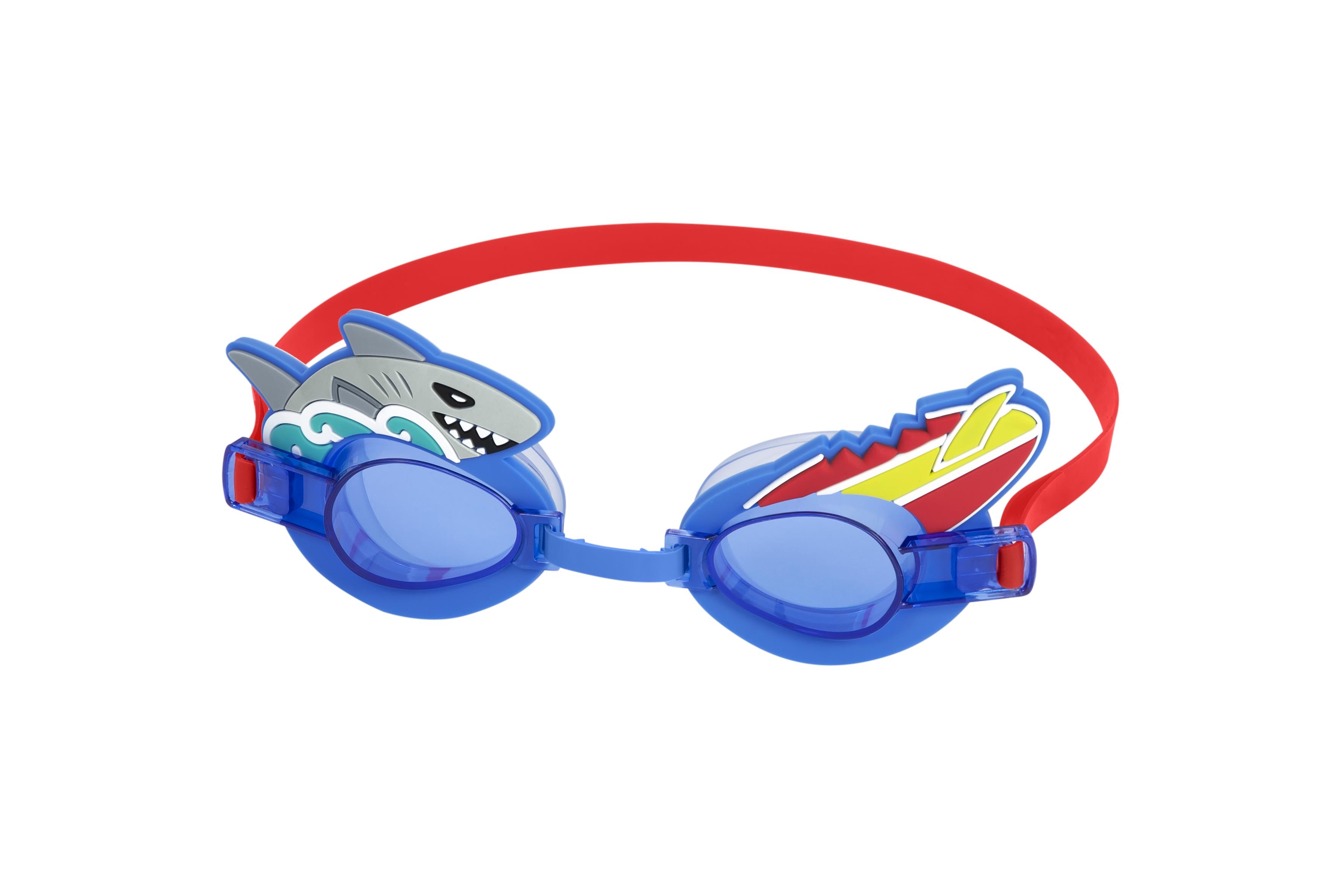 Aqua Pals™ Schwimmbrille ab 3 Jahren, Hai