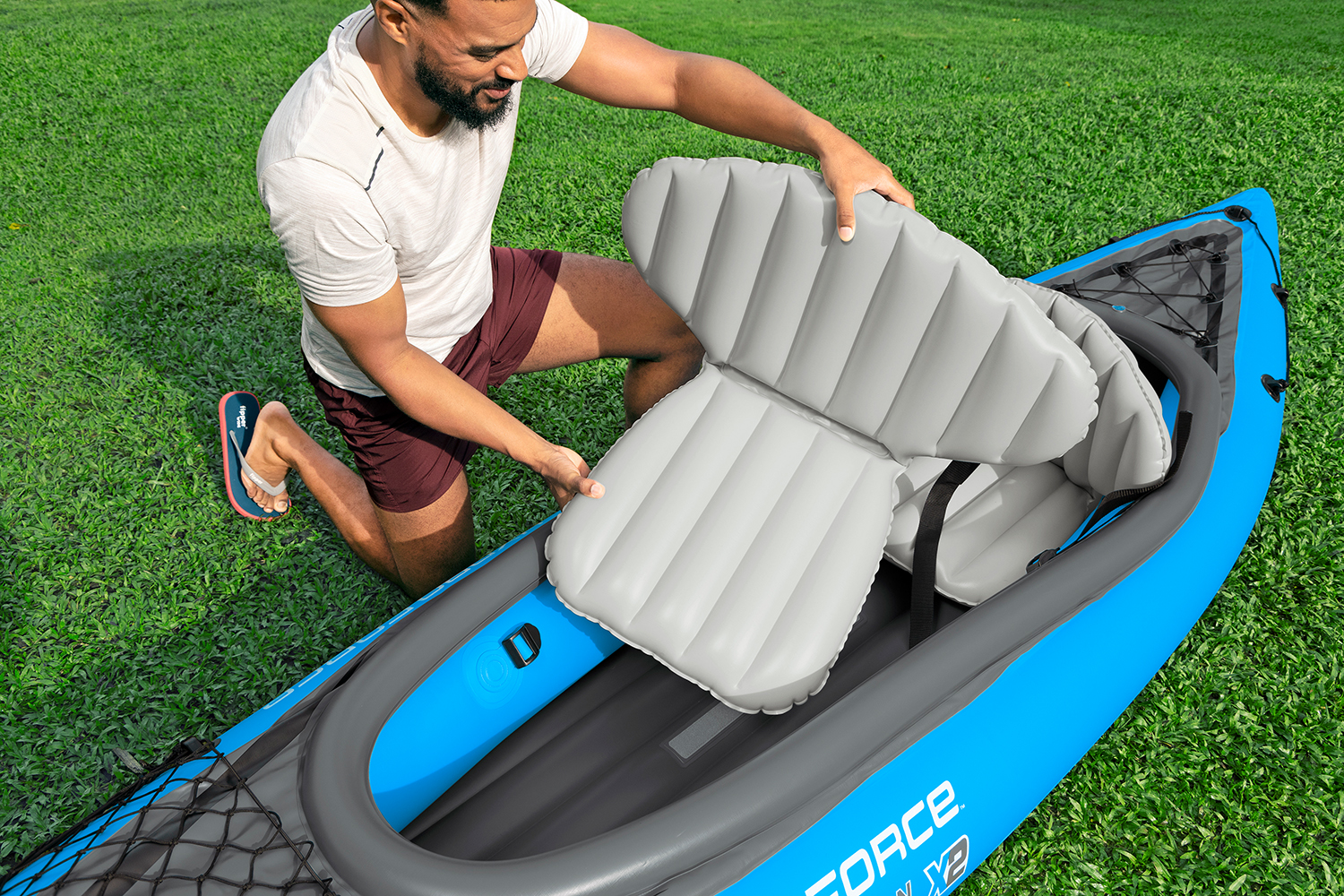 Hydro-Force™ Kajak Set Cove Champion™ X2 331 x 88 x 45 cm Hydro-Force™ Kajak Set Cove Champion™ X2 331 x 88 x 45 cm