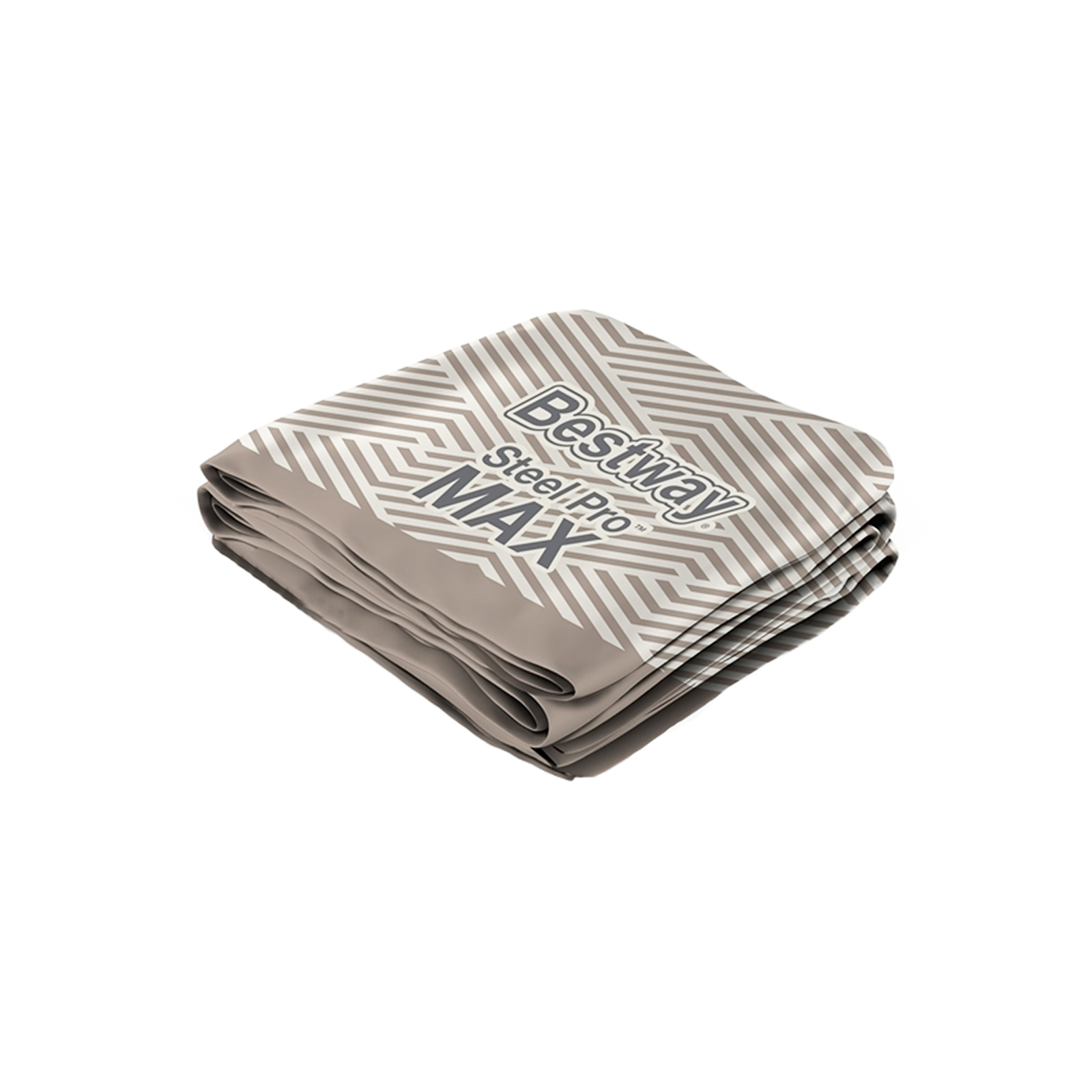Bestway® Spare Part Pool liner op art design (rich in contrast) for Steel Pro MAX™ pool Ø 396 x 107 cm, round
