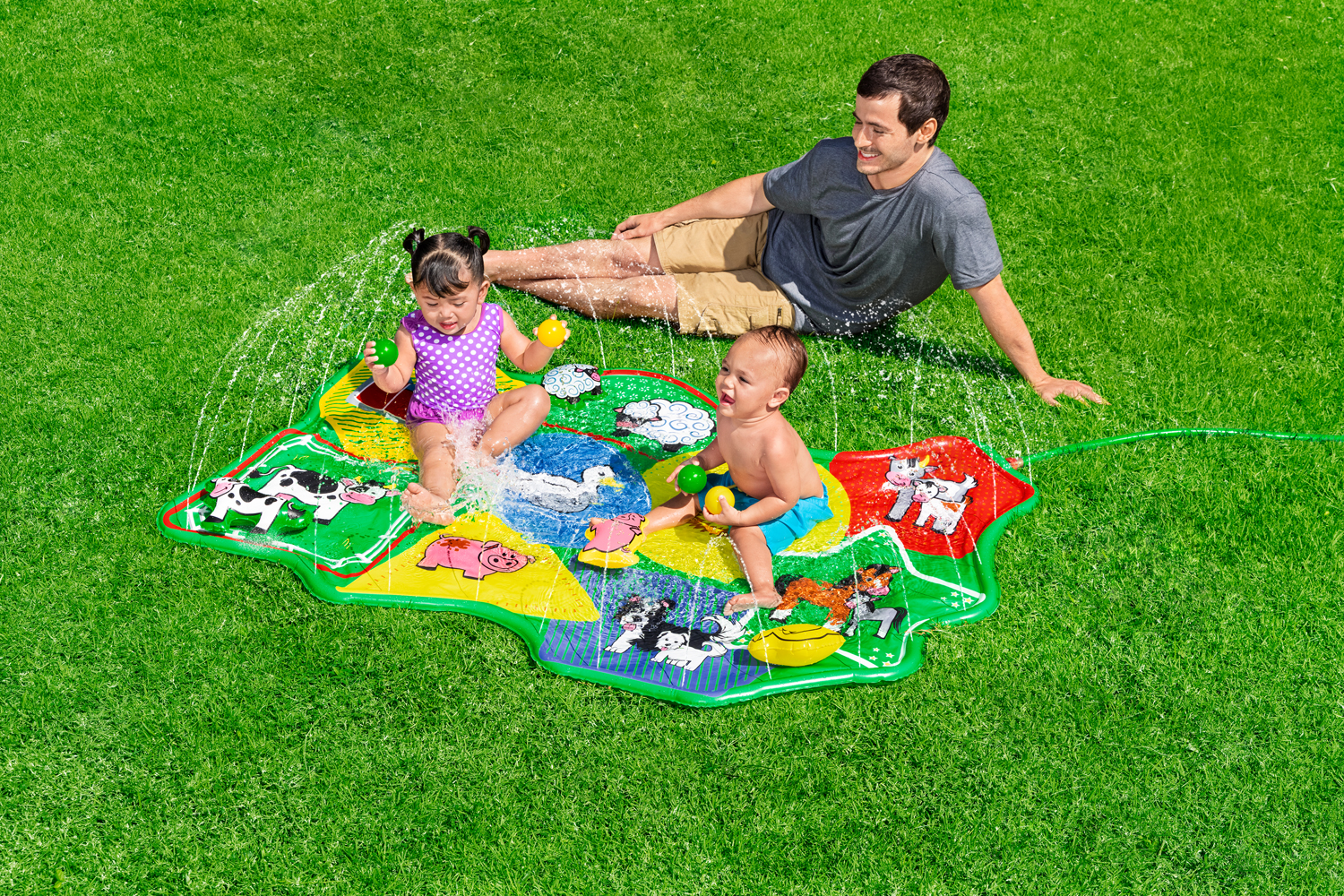 Lil' Barnyard Babies™ Wassermatte 165 x 112 cm