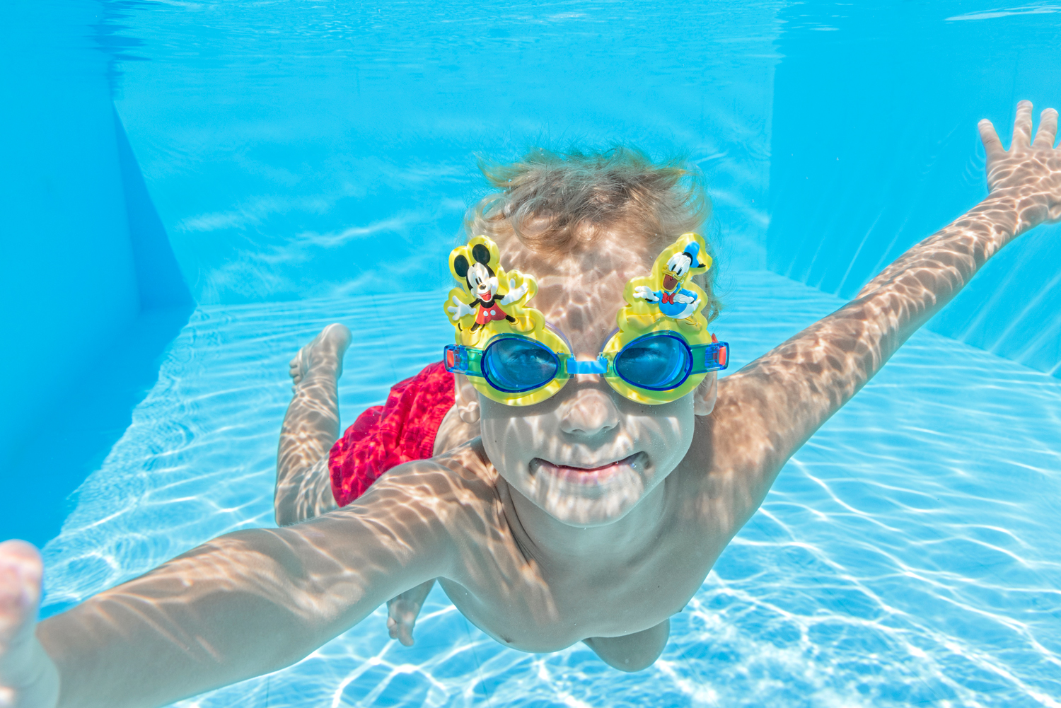 Disney® Schwimmbrille Mickey Maus & Donald Duck ab 3 Jahren