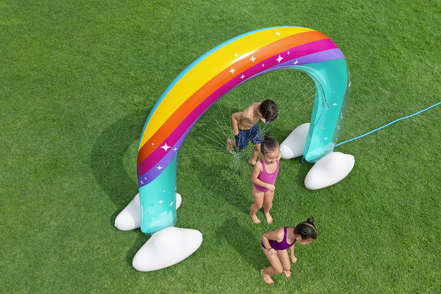 Wassersprinkler Riesen-Regenbogen  221 x 71 x 193 cm