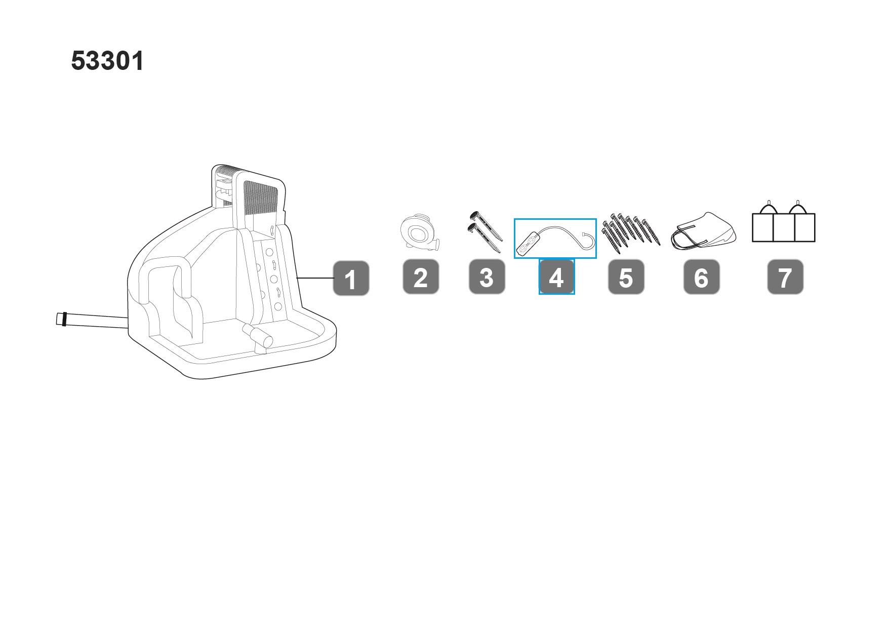 Bestway® Spare Part Water spraying hose for H2OGO!® Turbo Splash Water Zone Water park (P62044 | 2022) Bestway® Spare Part Water spraying hose for H2OGO!® Turbo Splash Water Zone Water park (P62044 | 2022)