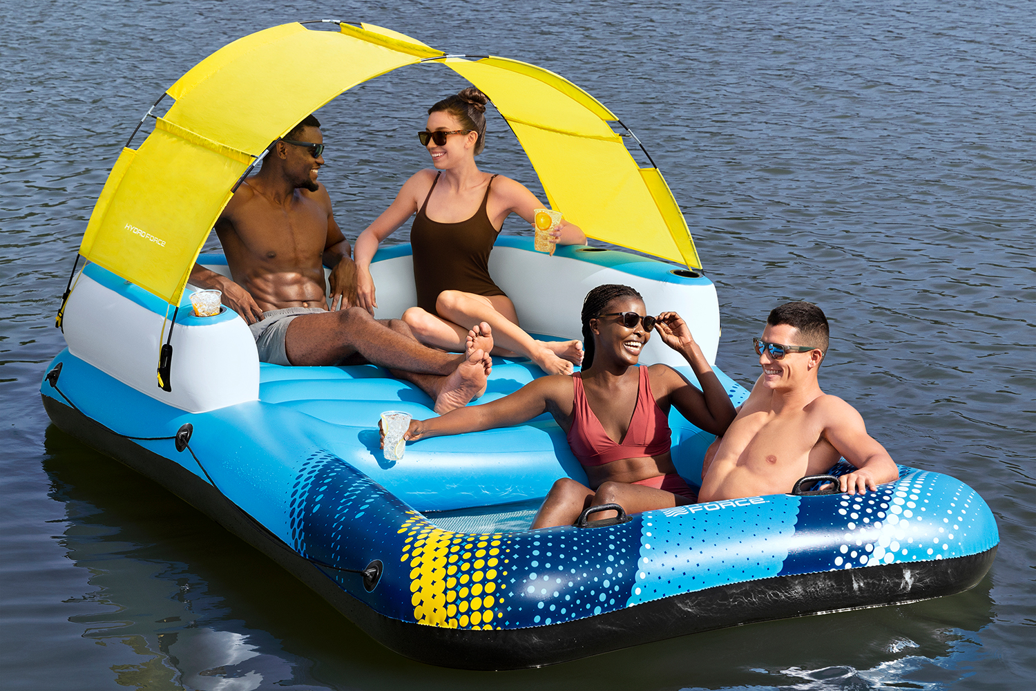 Hydro-Force™ 4-Personen-Badeinsel Summer Oasis™ 320 x 198 cm