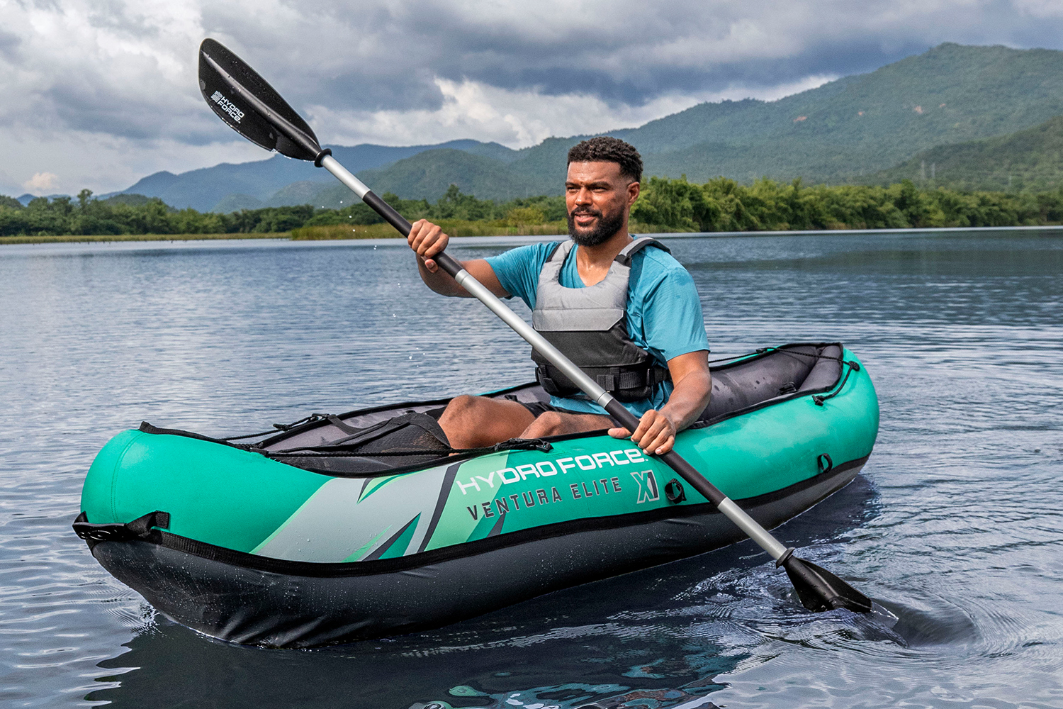 Hydro-Force™ Kajak-Set Ventura Elite™ X1 280 x 86 x 40 cm