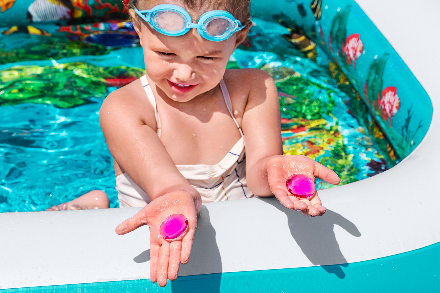 Family Pool 3D Abenteuer 262 x 175 x 51 cm, eckig