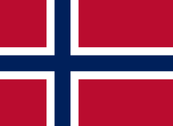 Flagge von Norwegen