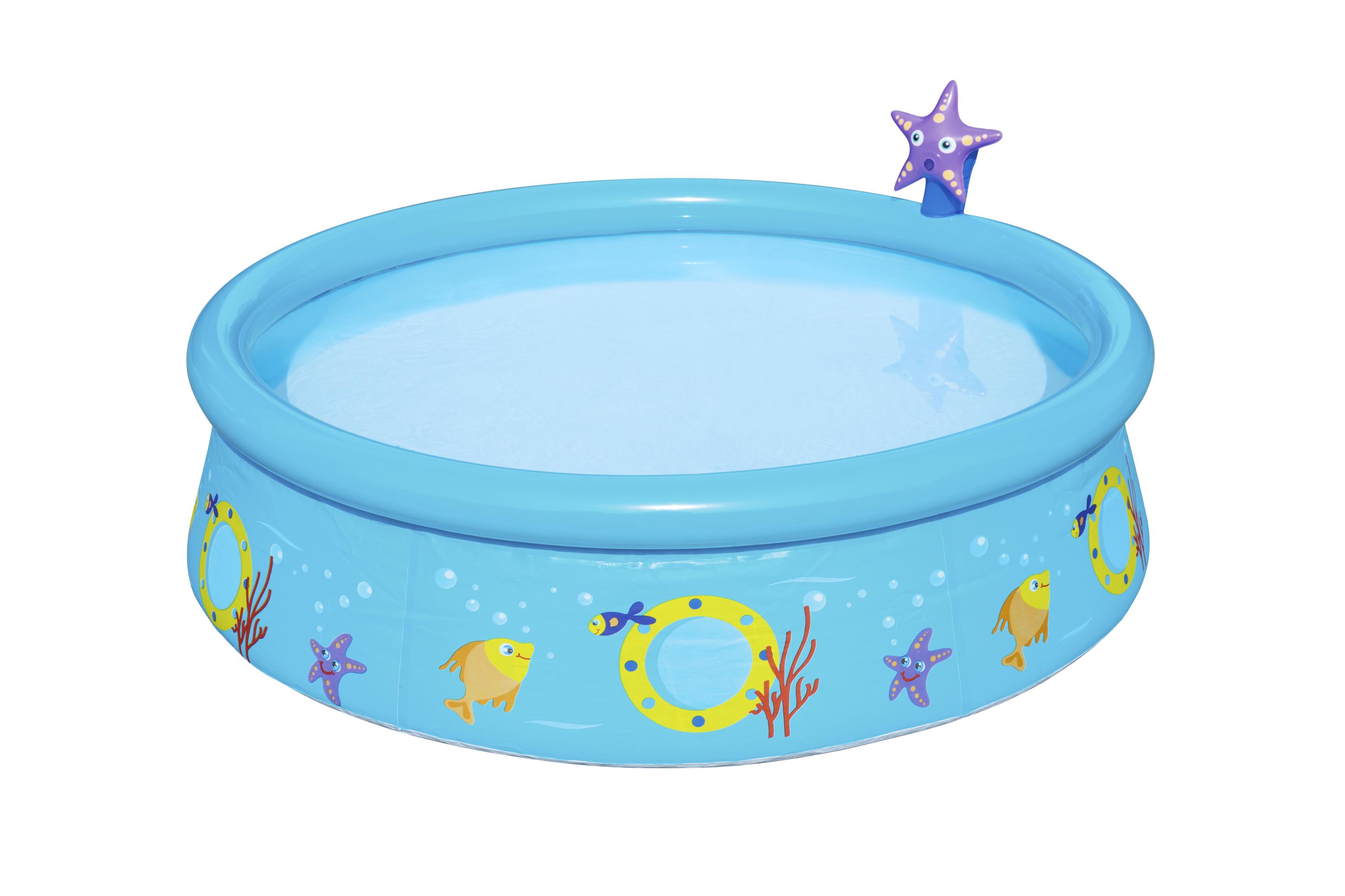 Bestway® 5' x 15"/1.52m x 38cm My First Fast Set Spray Pool