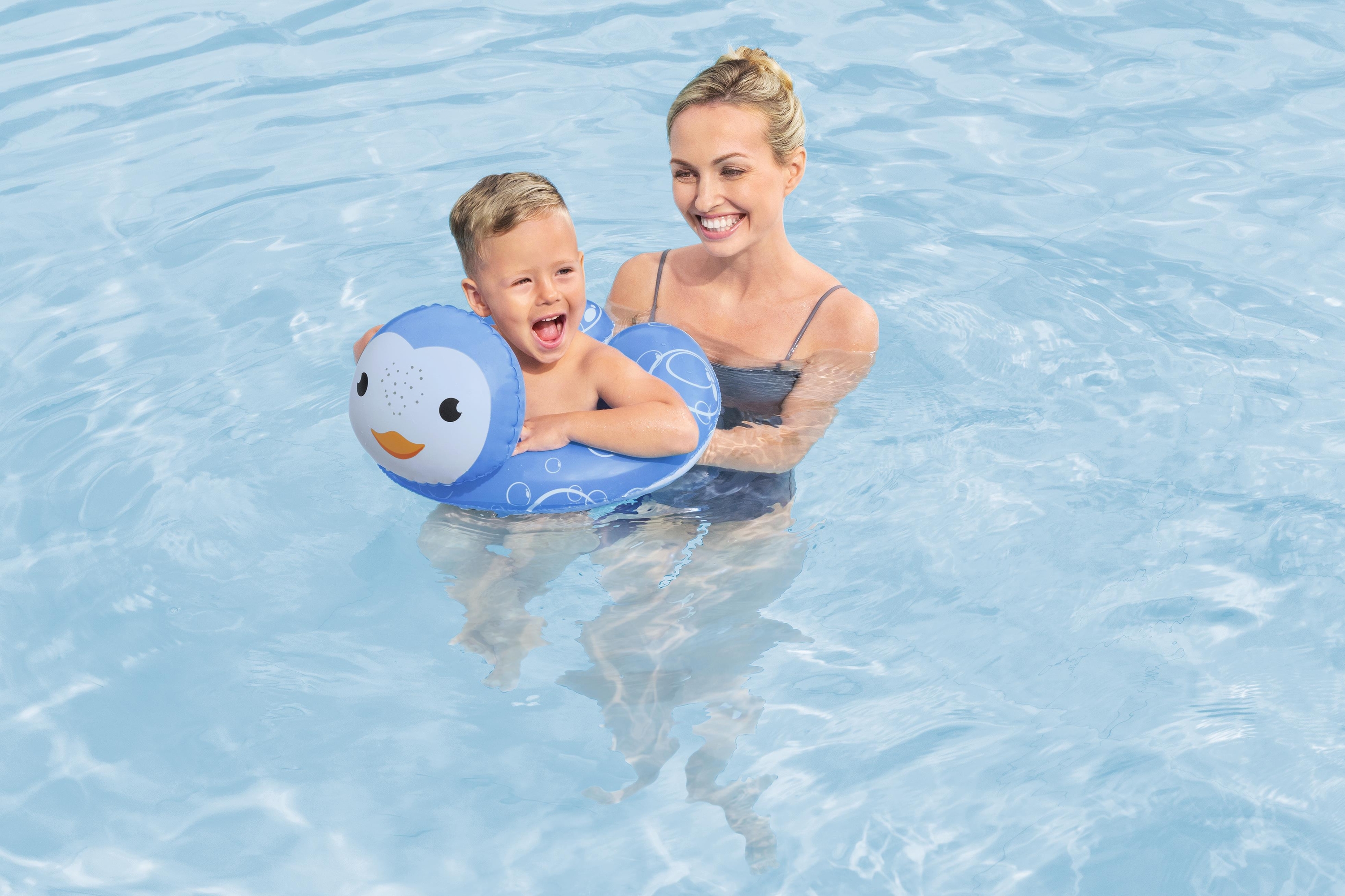 Offener Schwimmring Floating Friends™, 3-6 Jahre, Pinguin
