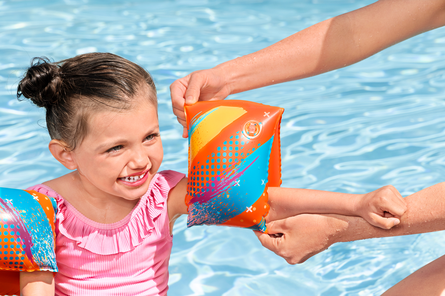Schwimmflügel Stufe C Colorify™, 3-6 Jahre