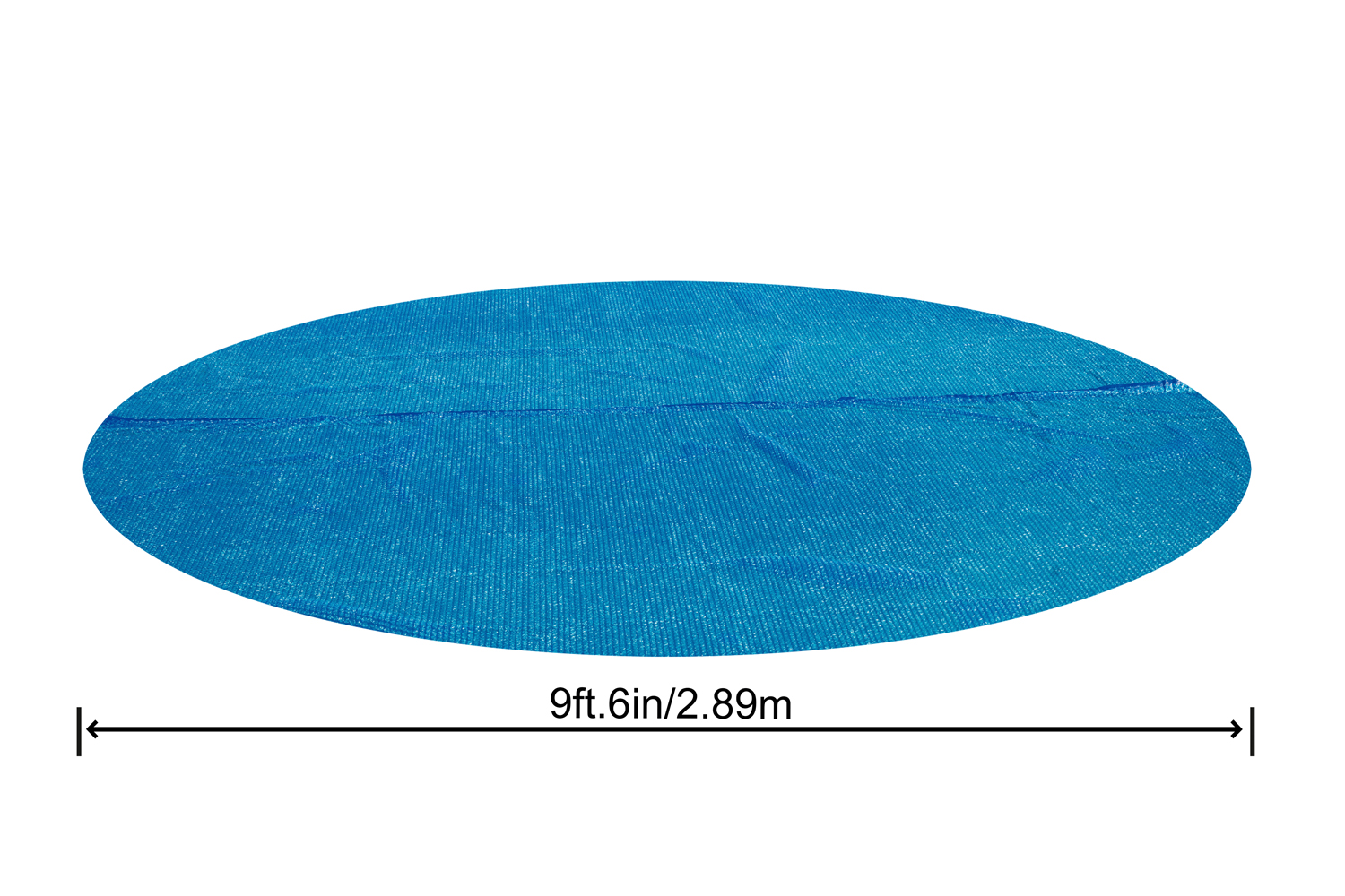 PE-Solarabdeckplane Ø 289 cm, blau, rund