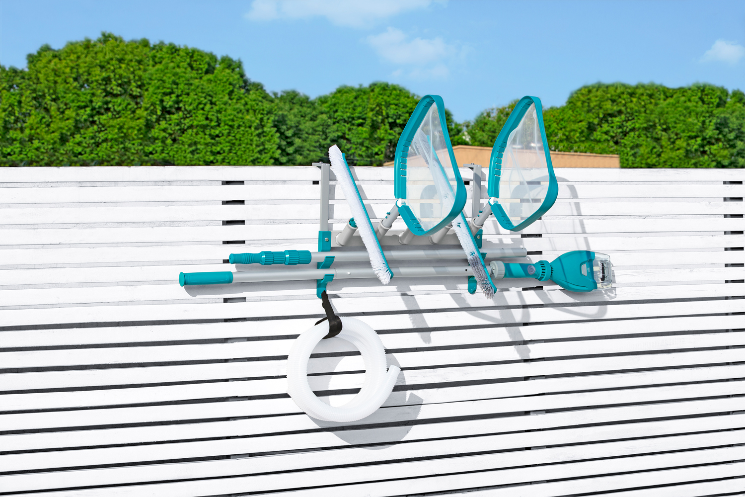 StorePro™ Halterung für Poolzubehör 57 x 18,2 x 42 cm