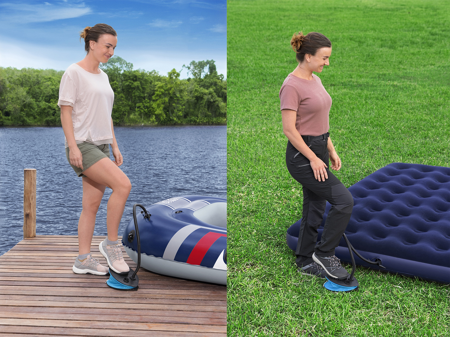 Air Step™ Fußpumpe 800 ml