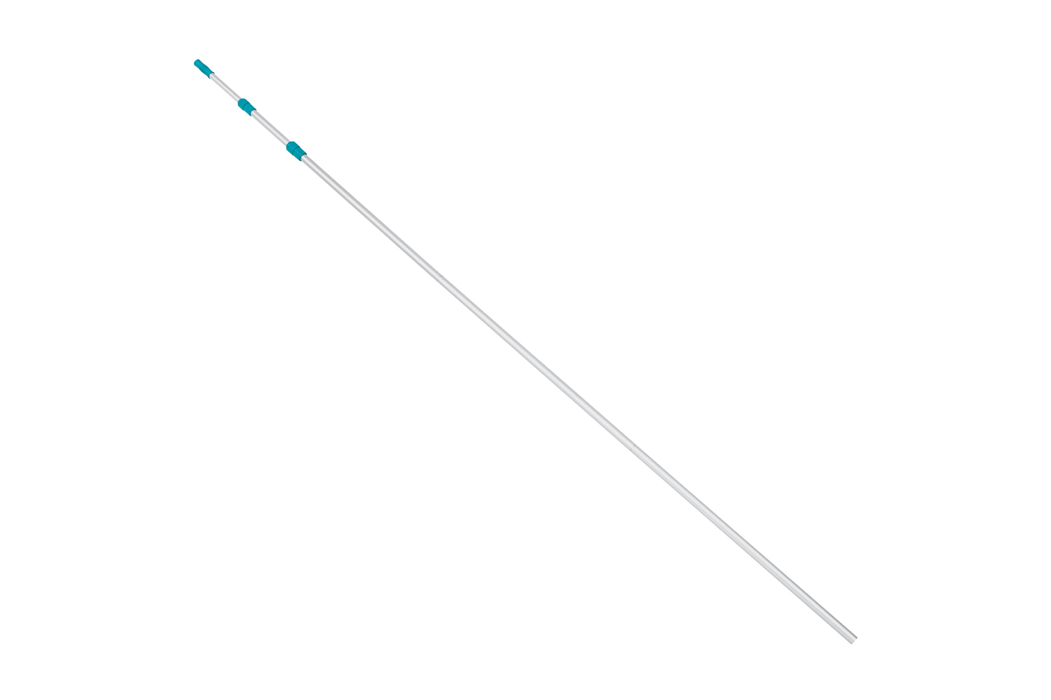 3-teilige Teleskopstange für Reinigungszubehör, 457 cm