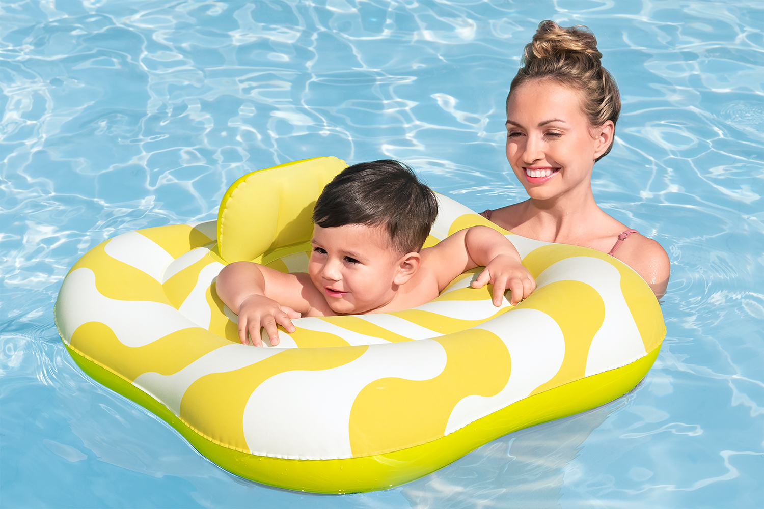 Swim Safe ABC™ Schwimmsitz Stufe A mit Samtoberfläche 1-2 Jahre
