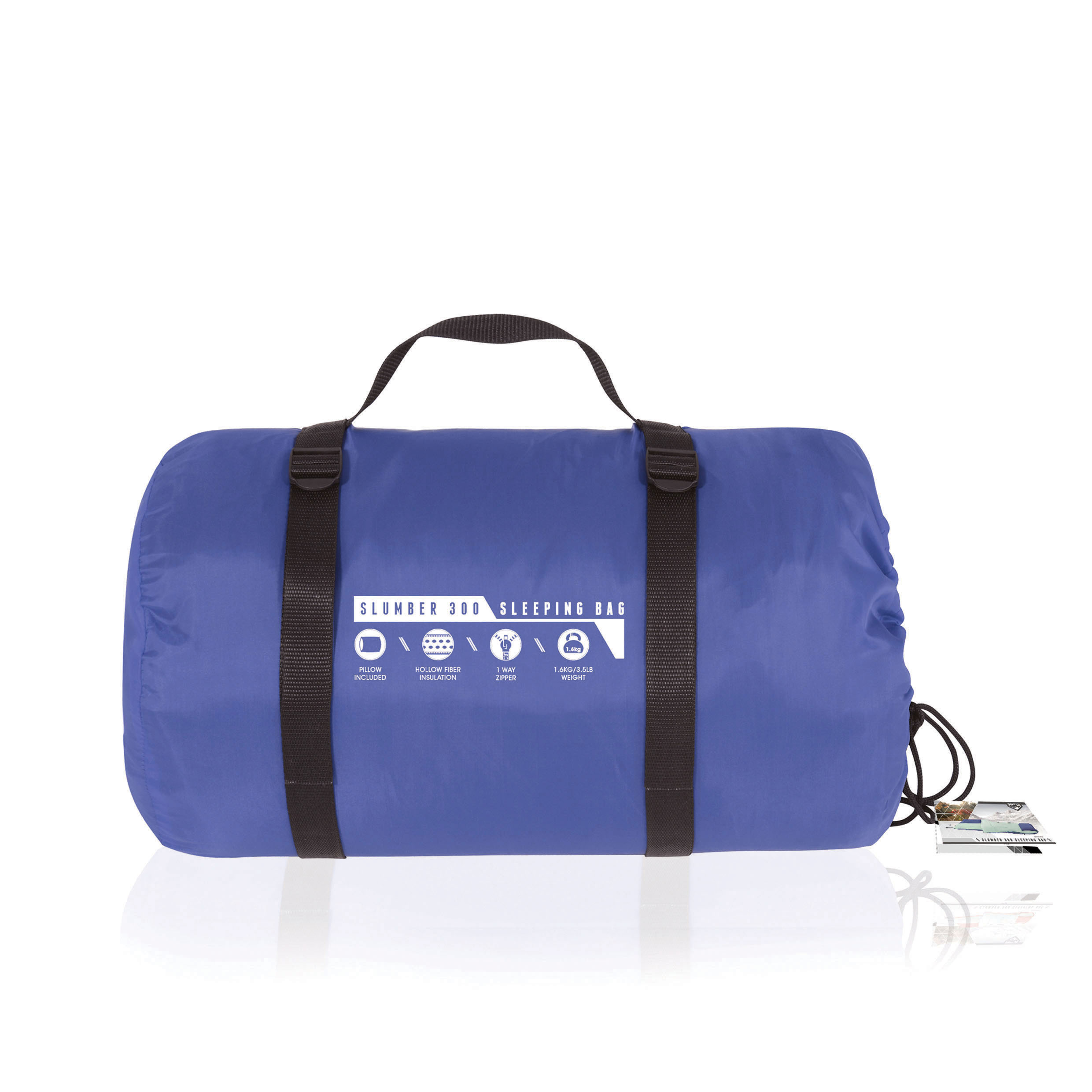 Pavillo™ Slumber 300 Sleeping Bag 205x90 cm, Deckenschlafsack mit Kopfteil