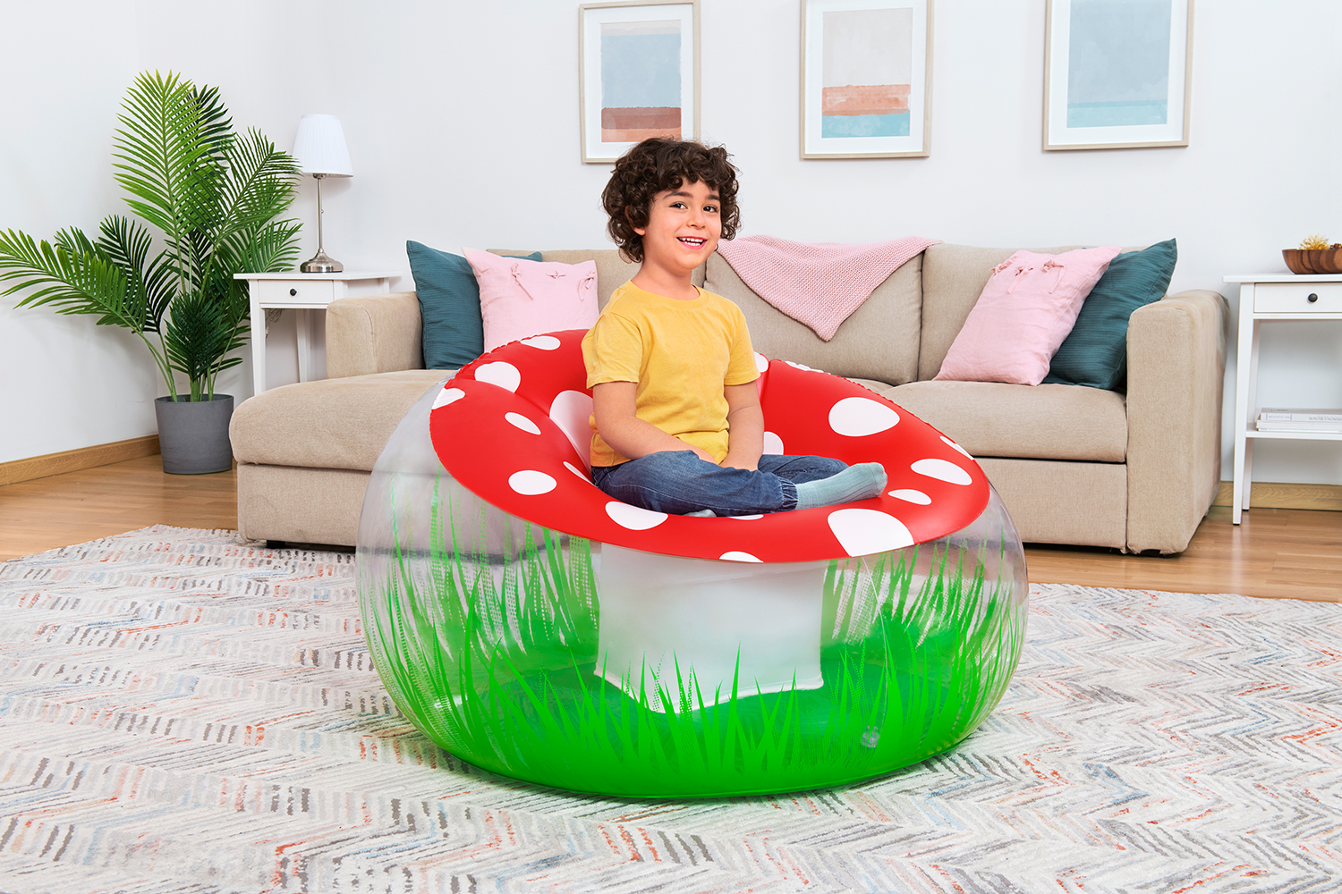 Luftsessel Mighty Mushroom™ 112 x 112 x 66 cm Luftsessel Mighty Mushroom™ 112 x 112 x 66 cm