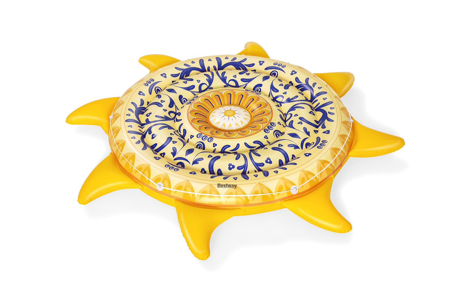 Badeinsel Mediterrane Sonne Ø 226 cm Badeinsel Mediterrane Sonne Ø 226 cm