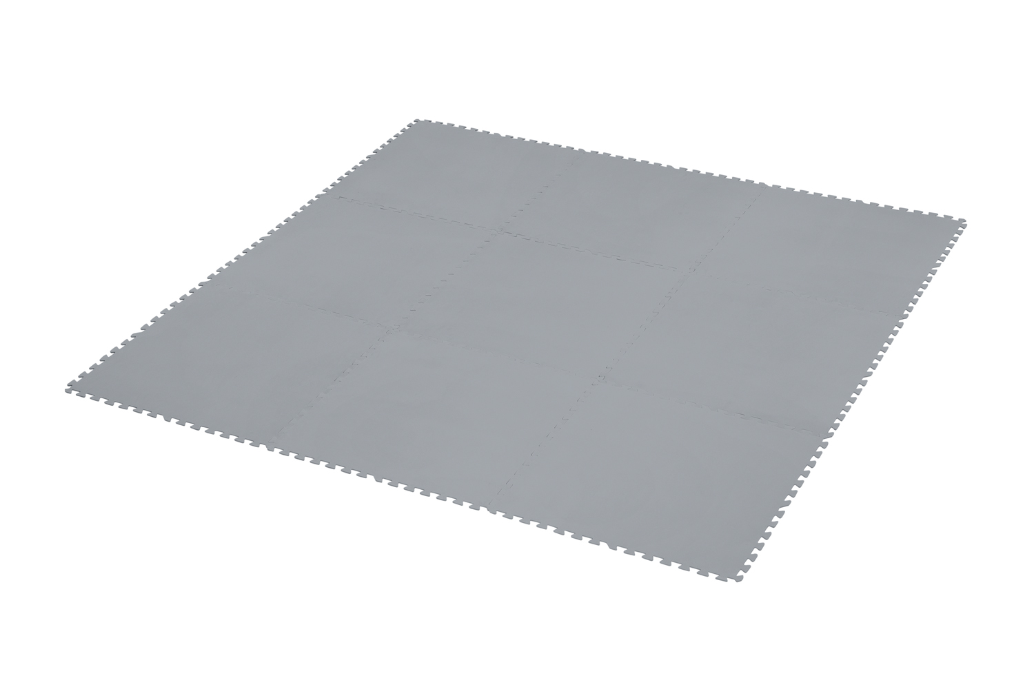 Pool-Bodenschutzfliesen Set  9 Stück á 78 x 78 cm, grau