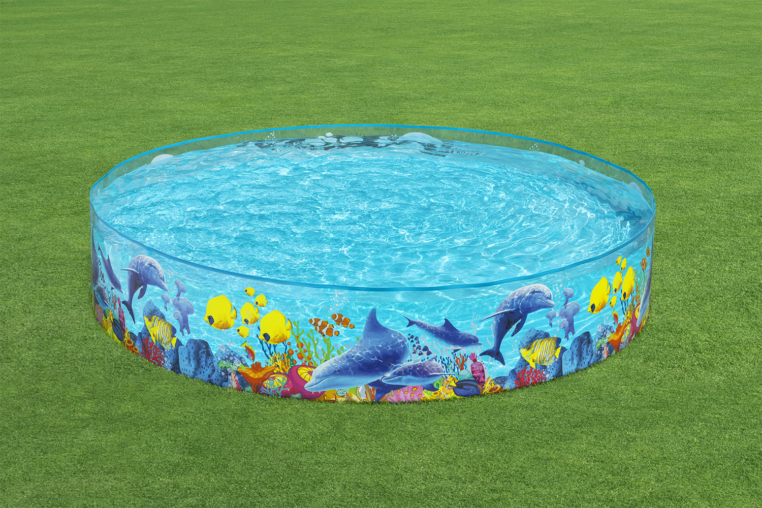 Bestway® ?8' x H18"/?2.44m x H46cm Fill 'N Fun Odyssey Pool
