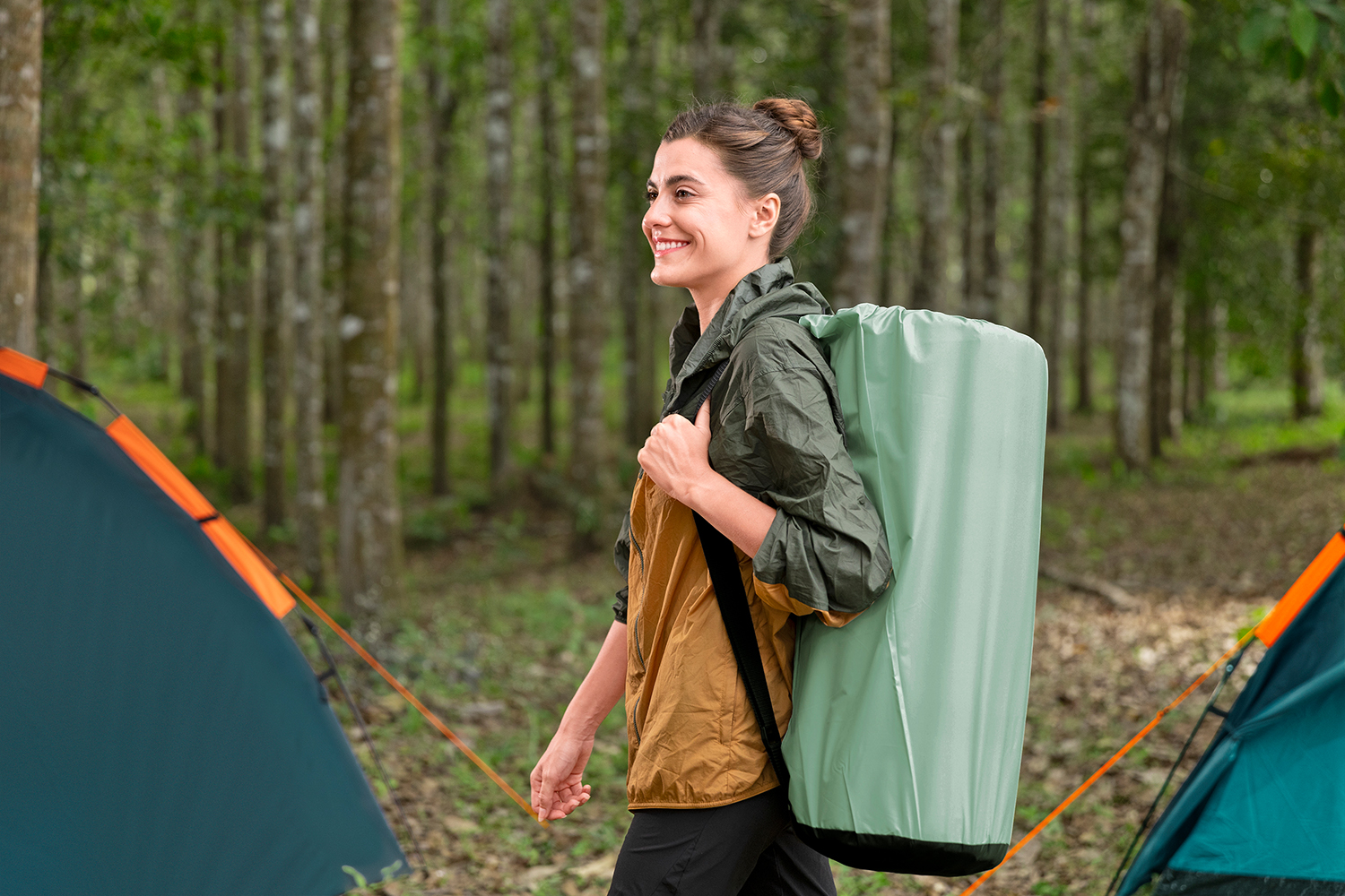 Selbstaufblasende Single-XL-Isomatte ComforTrek™ 198 x 63,5 x 10,8 cm