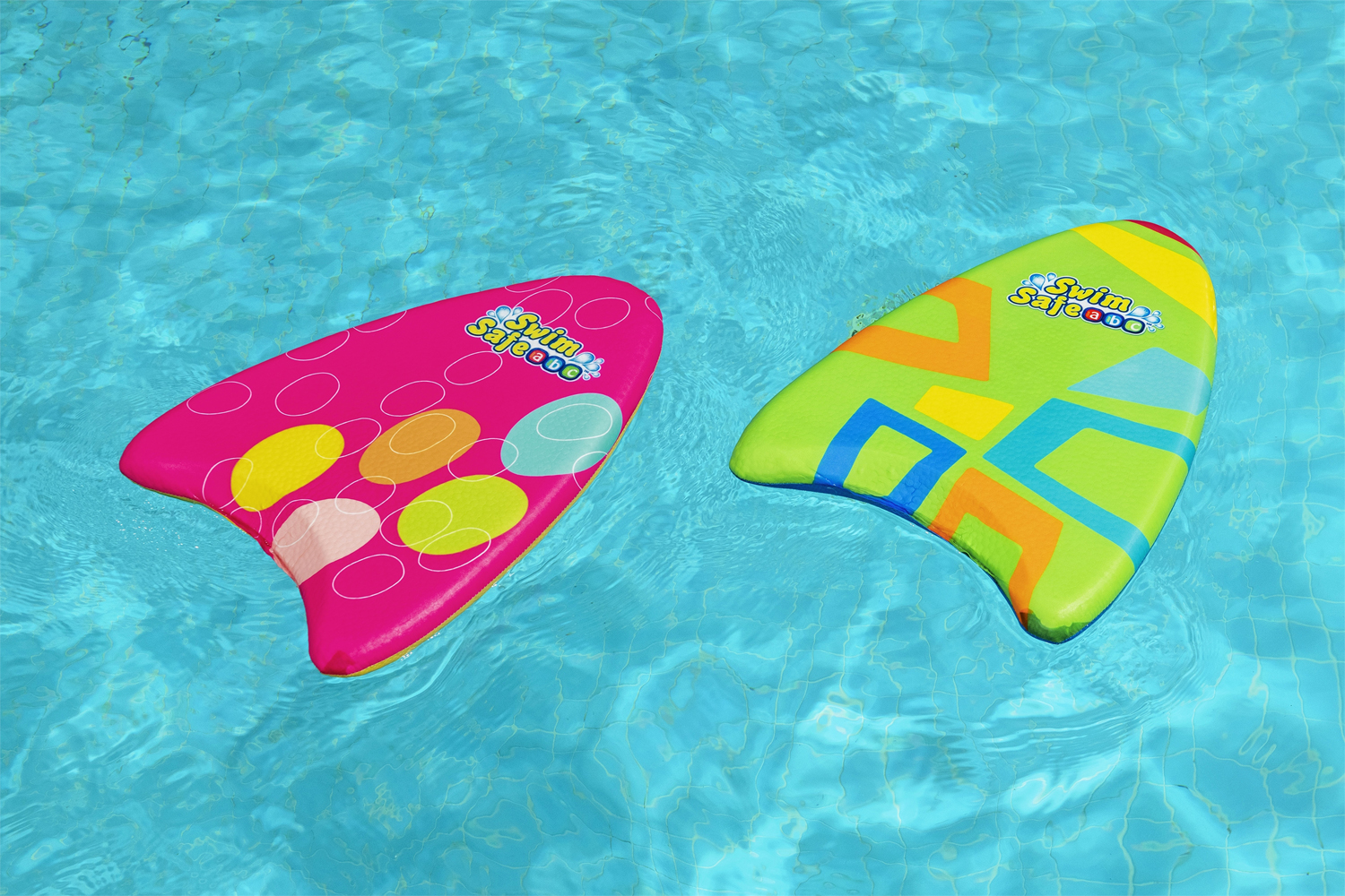 Swim Safe ABC™ Kickboard mit Textibezug Stufe C AquaStar™ 3-6 Jahre, sortiert