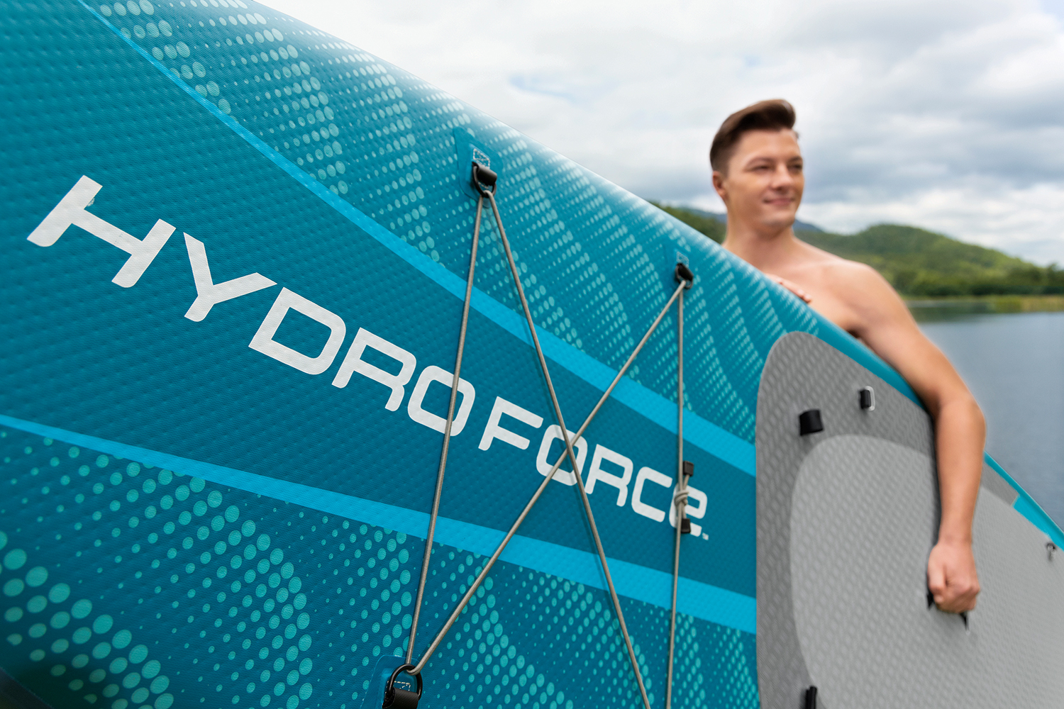 Hydro Force® SUP Allround Board-Set Aqua Drifter™ mit Sitz  335 x 91,5 x 15 cm