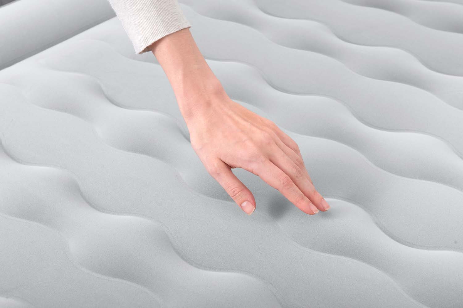 TriTech™ Doppelluftbett TruLeisure™ mit antimikrobieller Oberfläche & integrierter Elektropumpe 203 x 152 x 51 cm