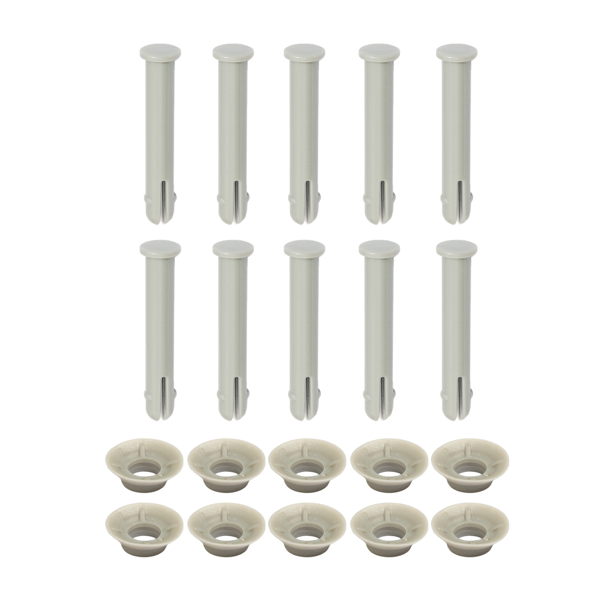 Bestway® Spare Part Pin and gasket set (grey / 10 each) for Power Steel™ and Steel Pro MAX™ pools
