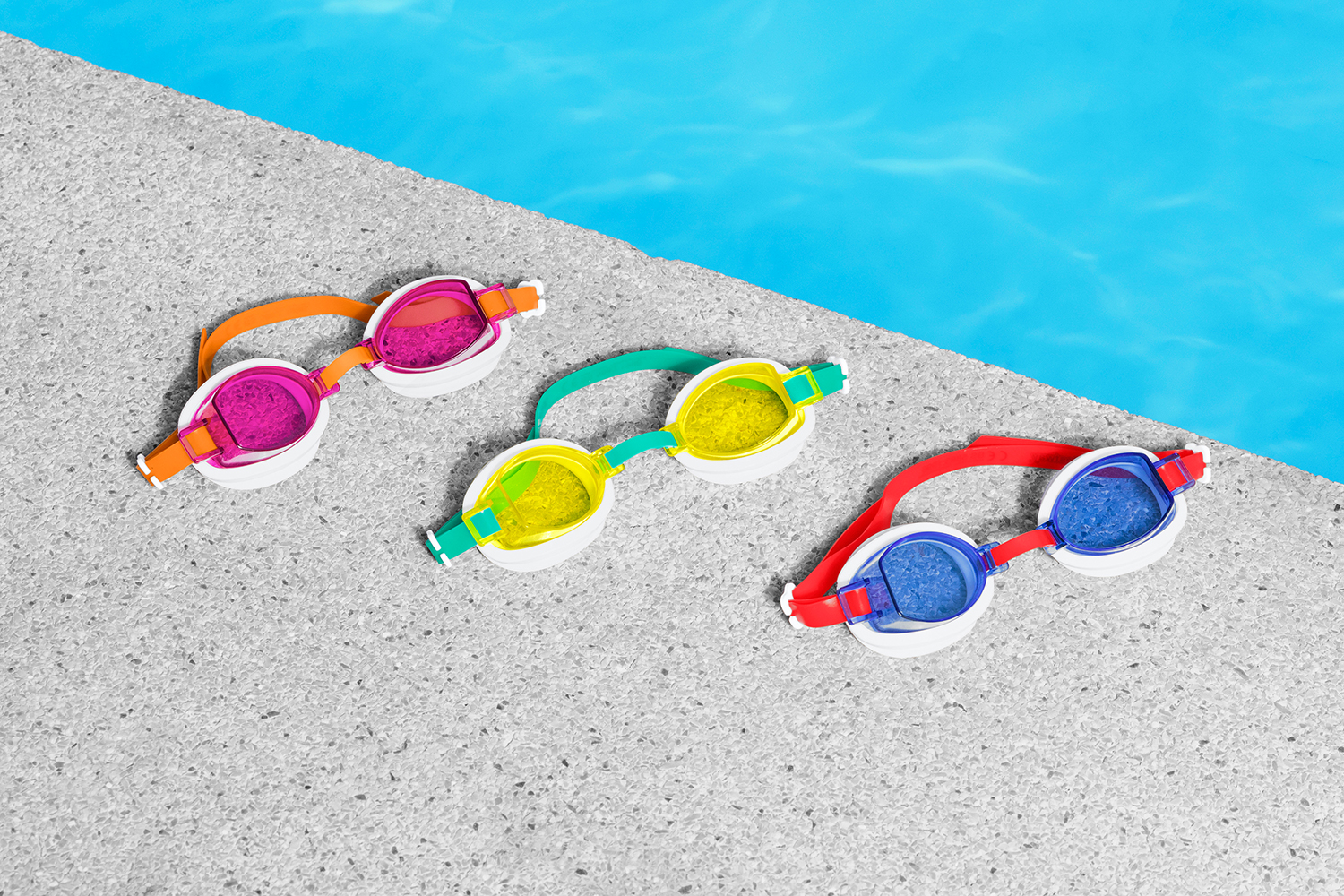 Aqua Burst Essential™ Schwimmbrille ab 7 Jahren, sortiert