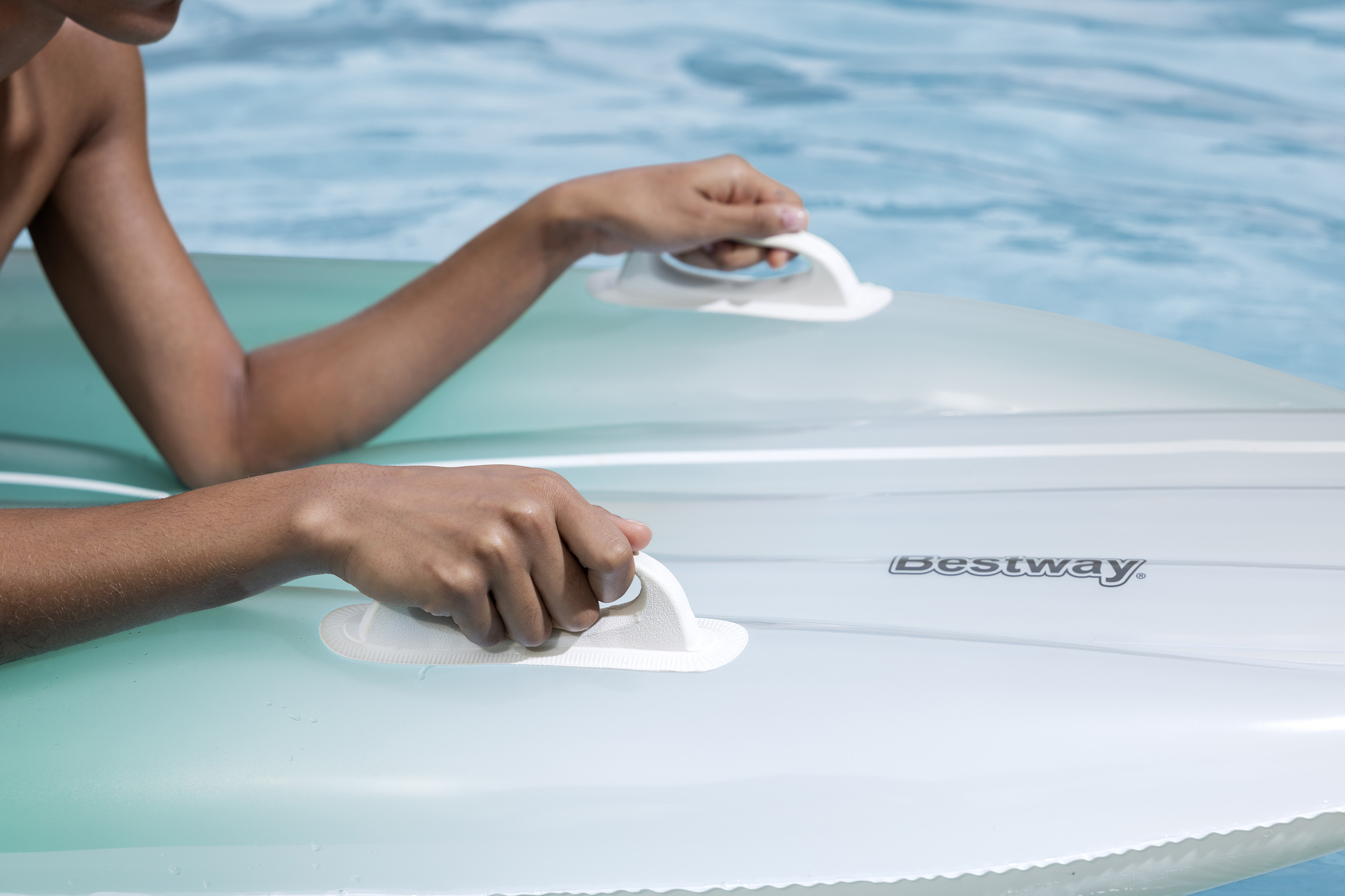 Luftmatratze Tahiti mit Strandtasche 183 x 71 cm