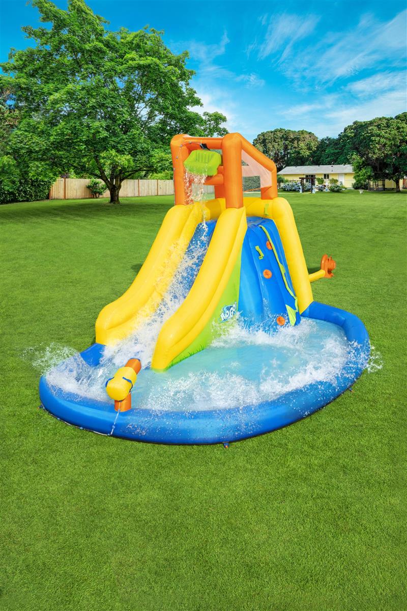 H2OGO!™ 14'3" x 9'5" x 8'9"/4.35m x 2.86m x 2.67m Mount Splashmore Mega WaterPark