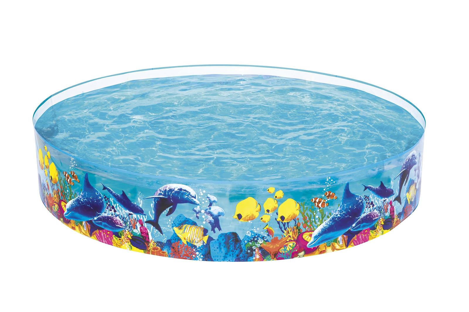 Bestway® ?8' x H18"/?2.44m x H46cm Fill 'N Fun Odyssey Pool