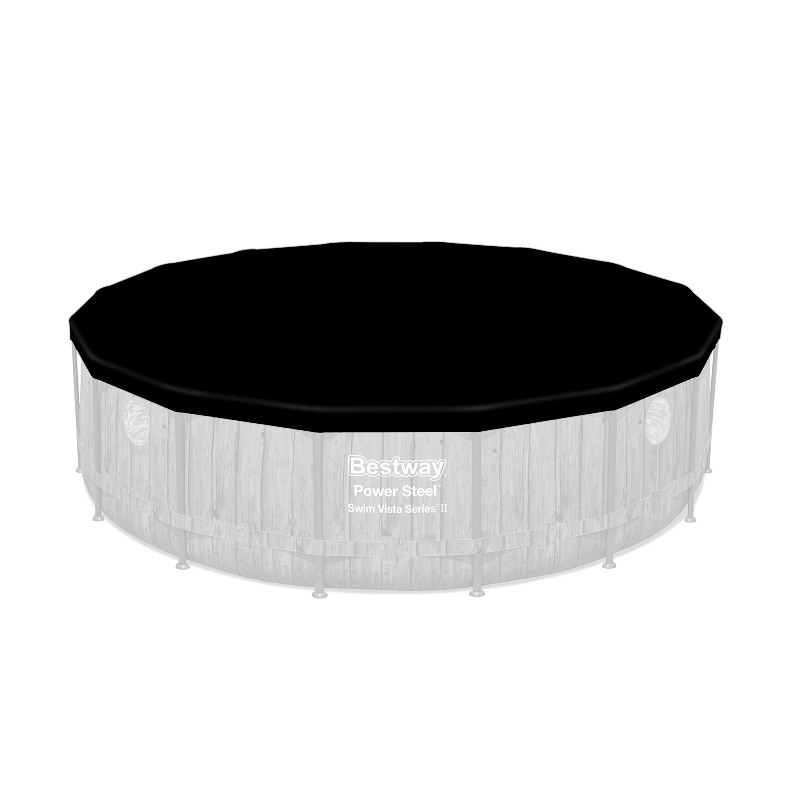 Bestway® Spare Part Pool cover (black) for pools Ø 488 cm, round